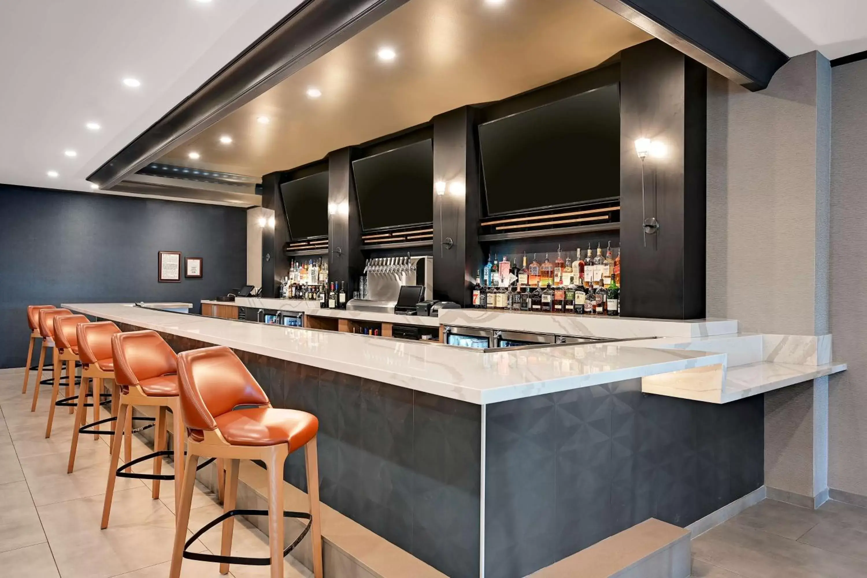 Lounge or bar, Lounge/Bar in DoubleTree by Hilton Denver International Airport, CO