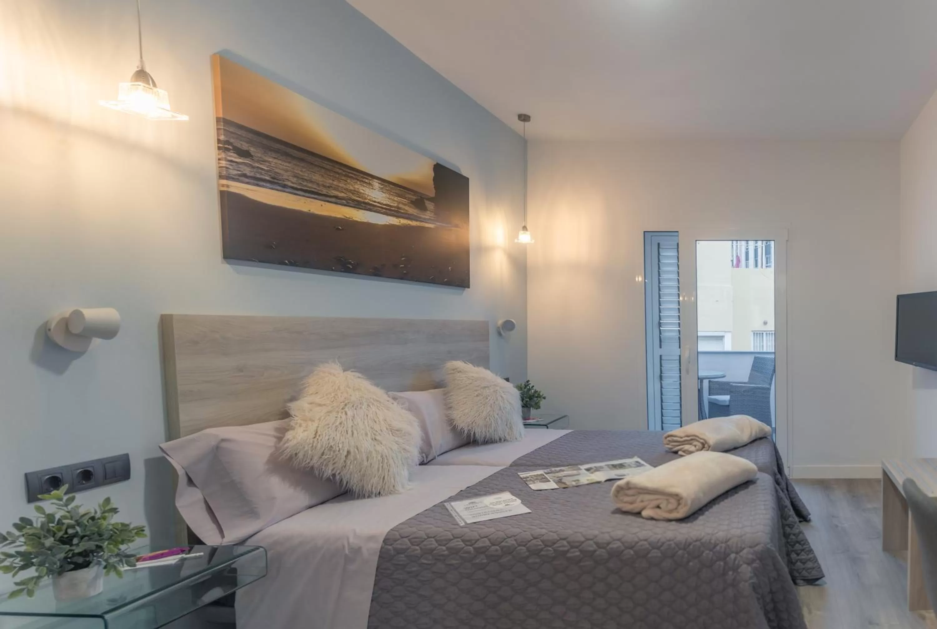 Bed in La Palmera Hotel Boutique