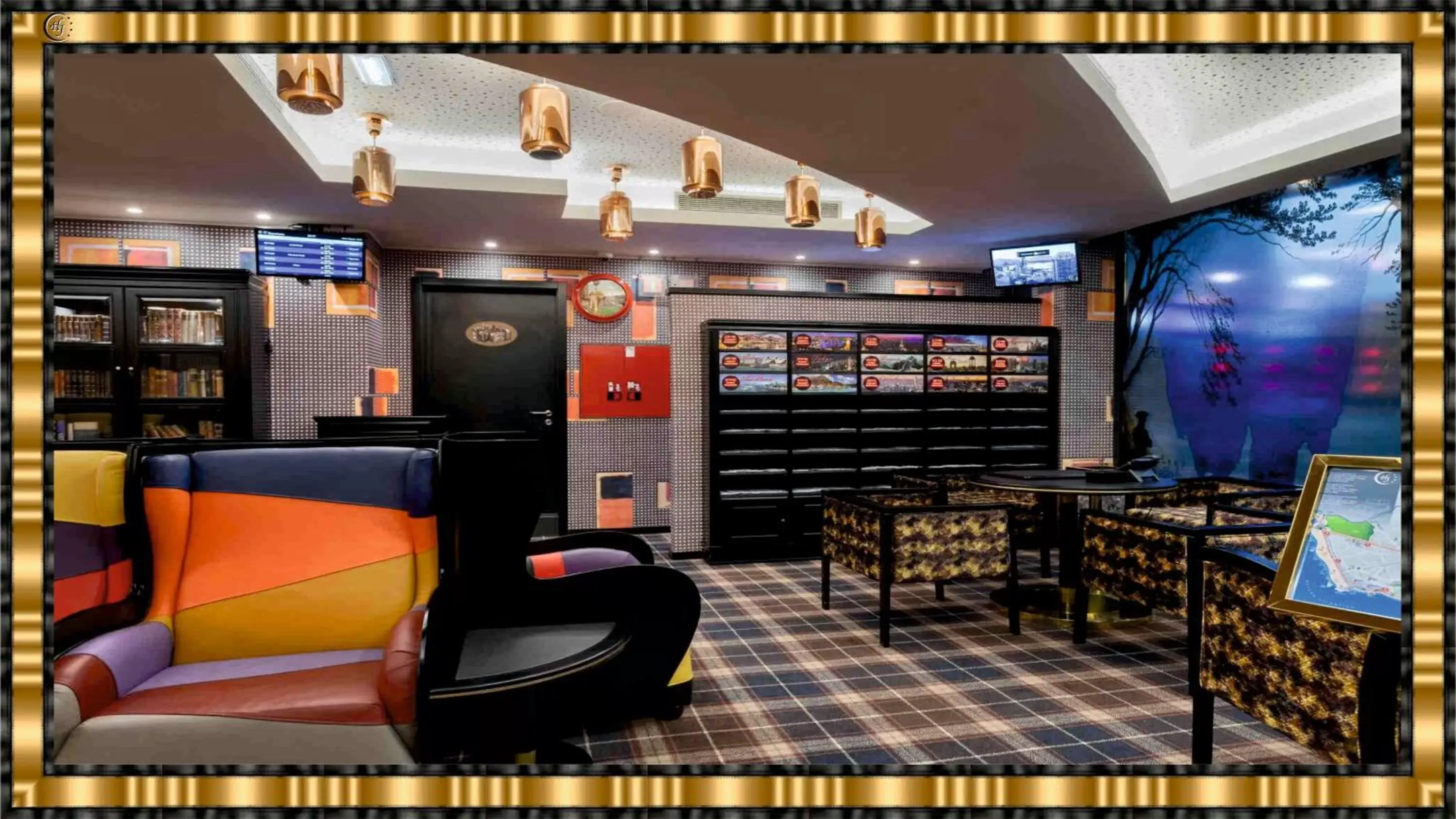 Lounge/Bar in Hotel Jaguar Oporto - Airport to Hotel and City is a free Shuttle Service