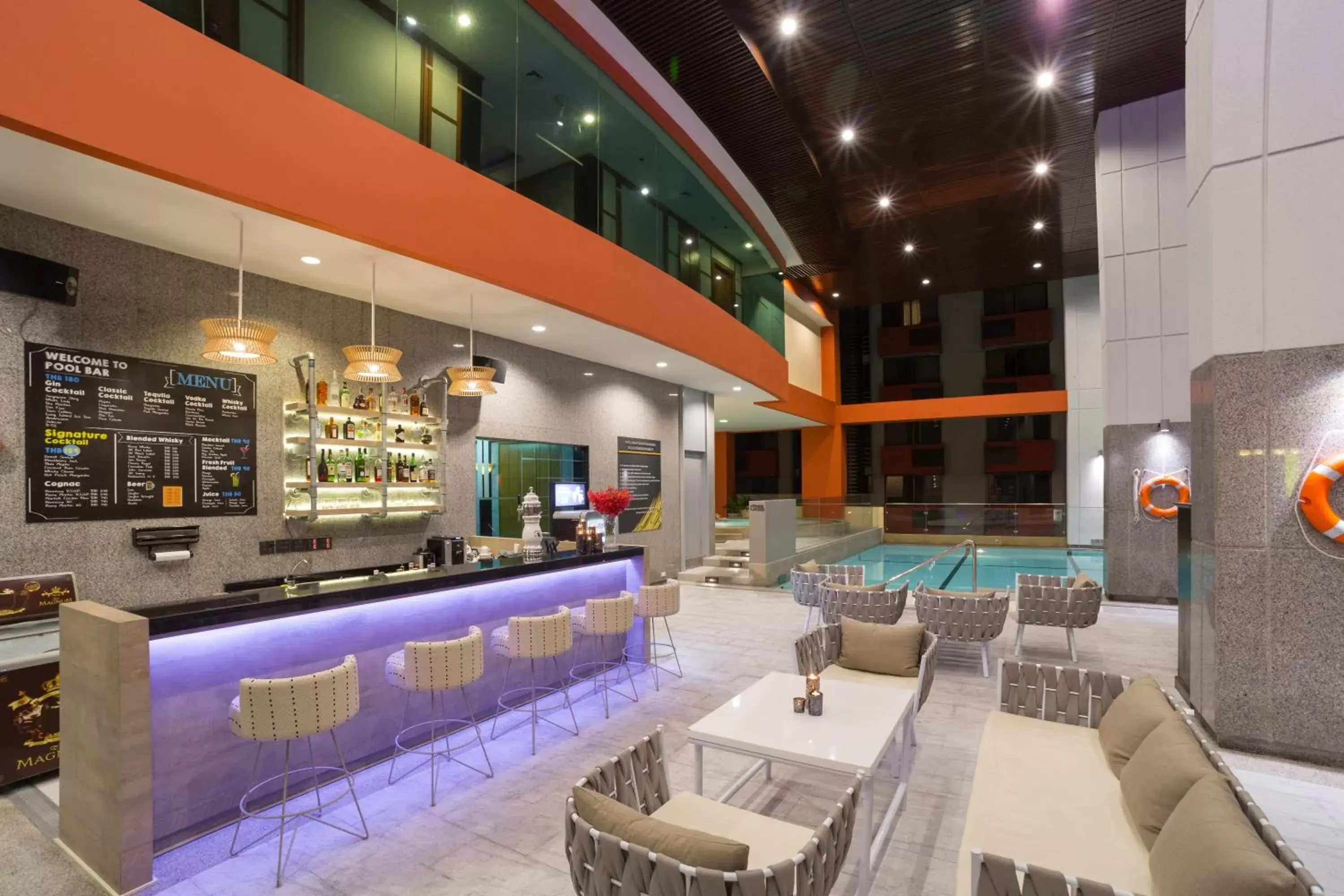 Lounge or bar, Lounge/Bar in Bandara Suites Silom, Bangkok - SHA Extra Plus
