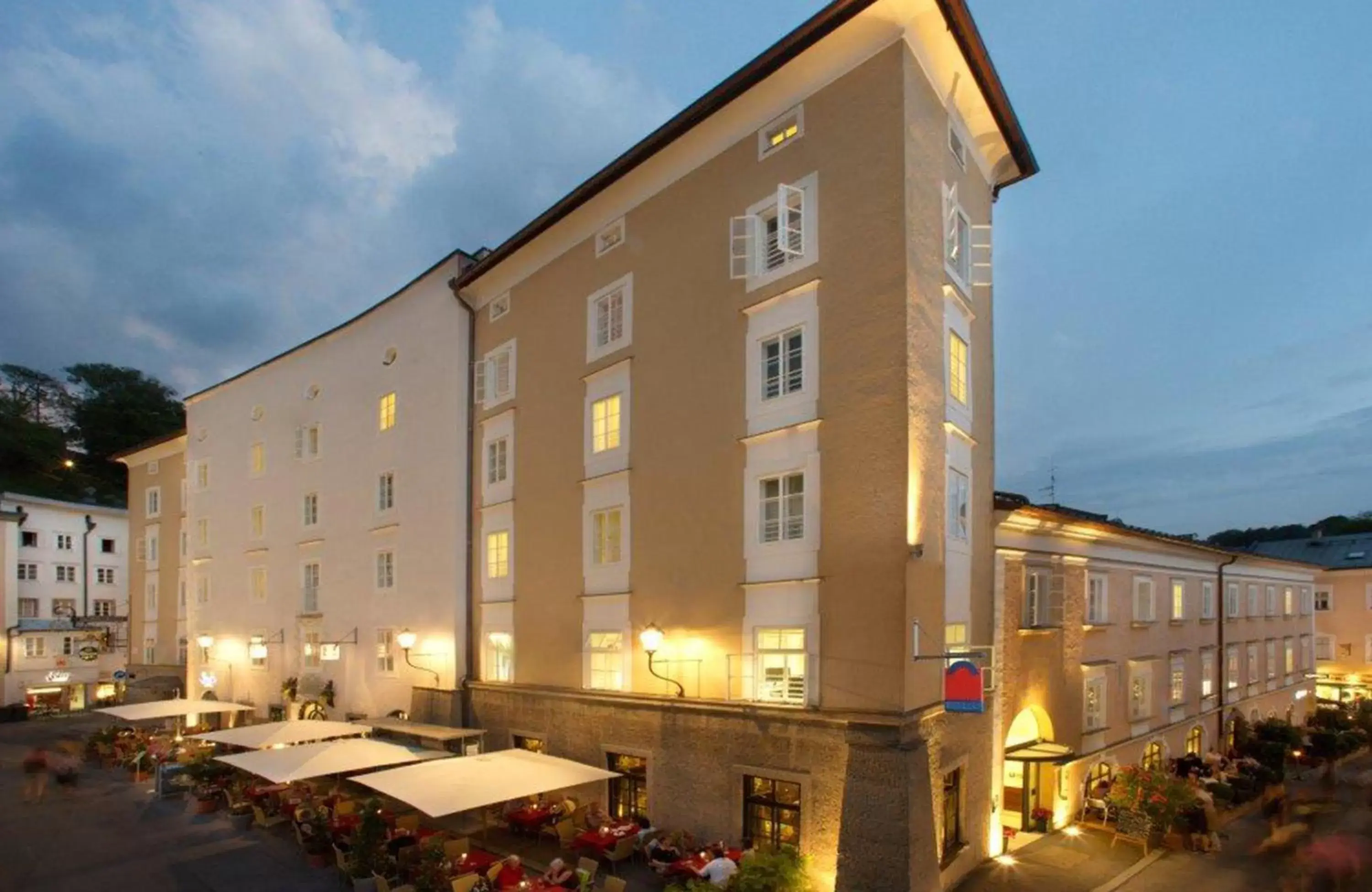 Facade/entrance, Property Building in Leonardo Boutique Hotel Salzburg Gablerbräu