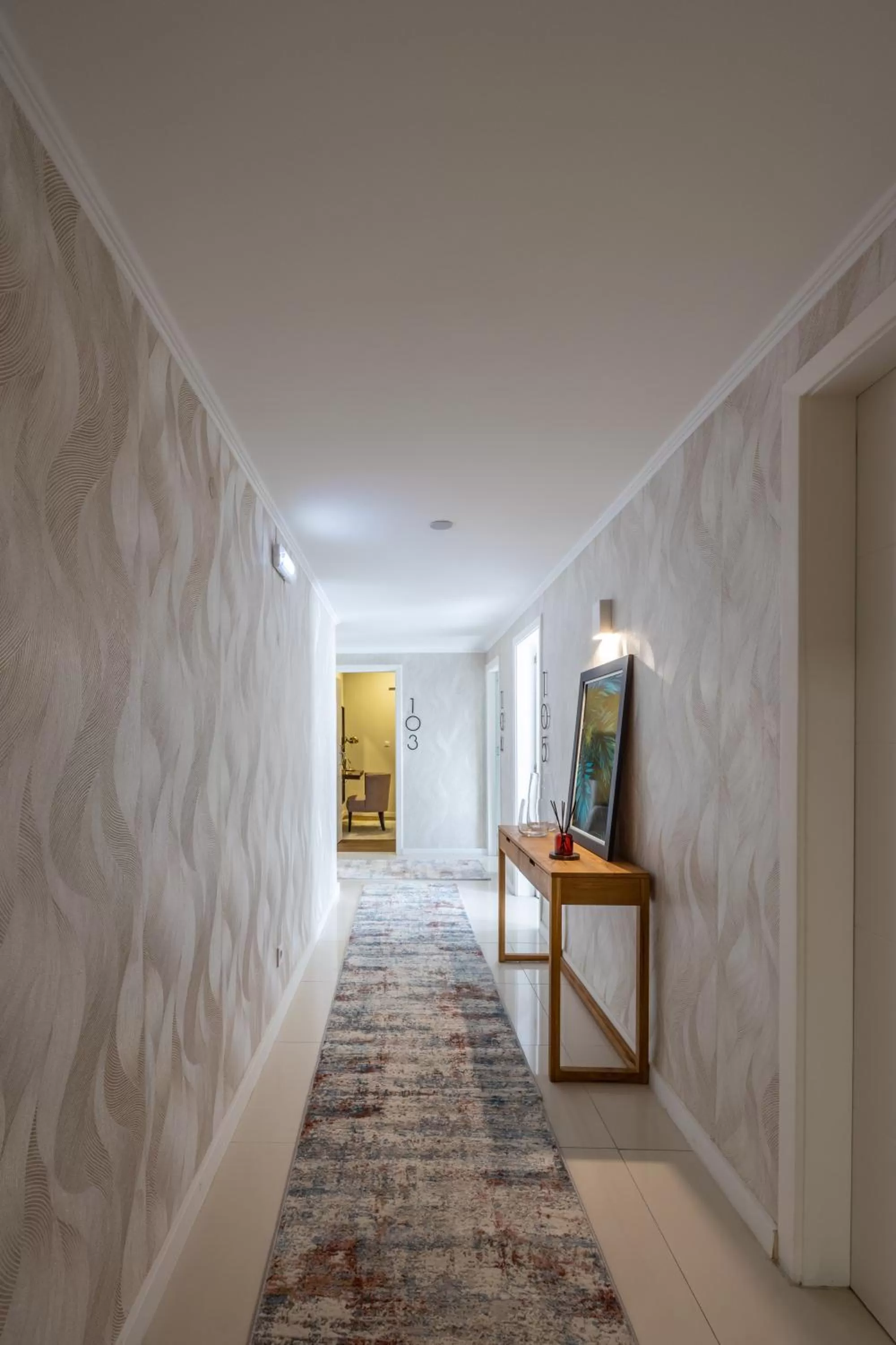 Decorative detail in Bossa & Bed Hostel