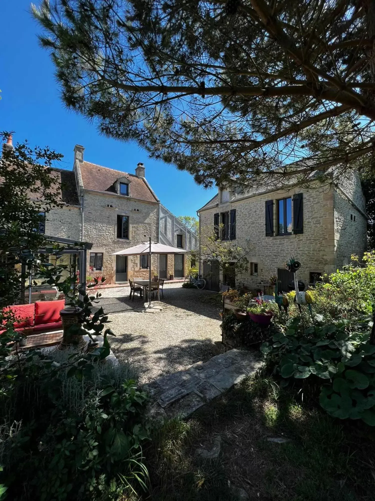 View (from property/room), Property Building in Le mas Normand