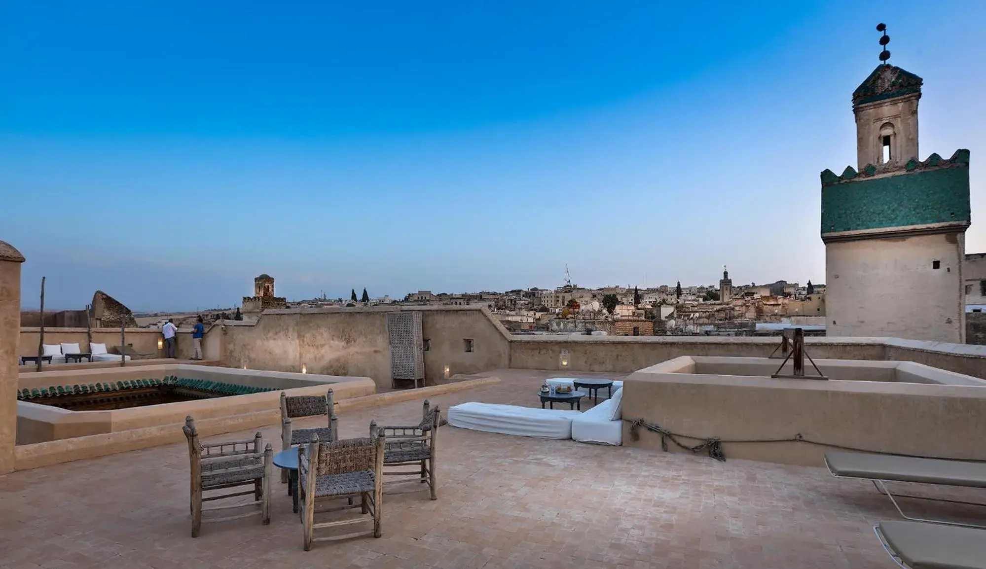 Patio in Dar Bensouda