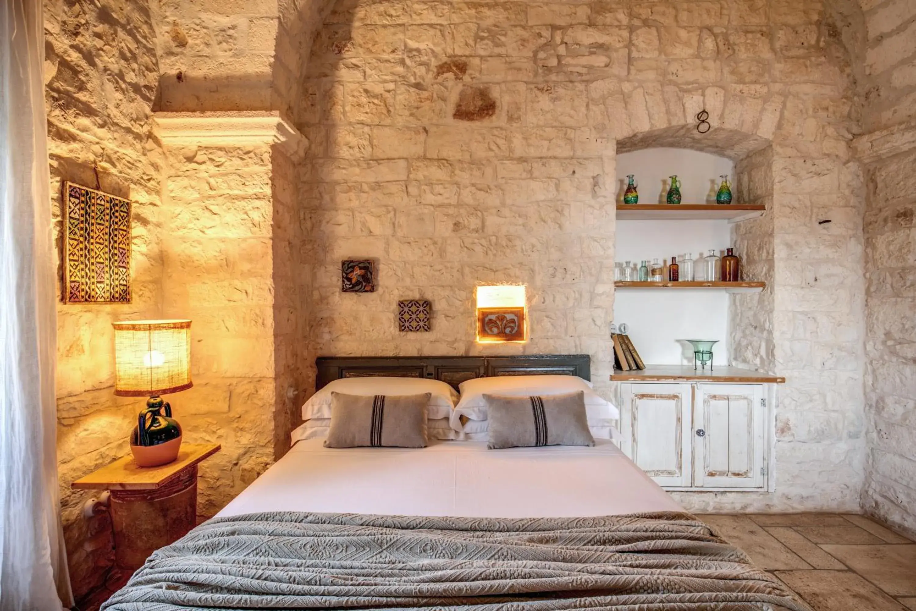 Bed in Masseria Cervarolo