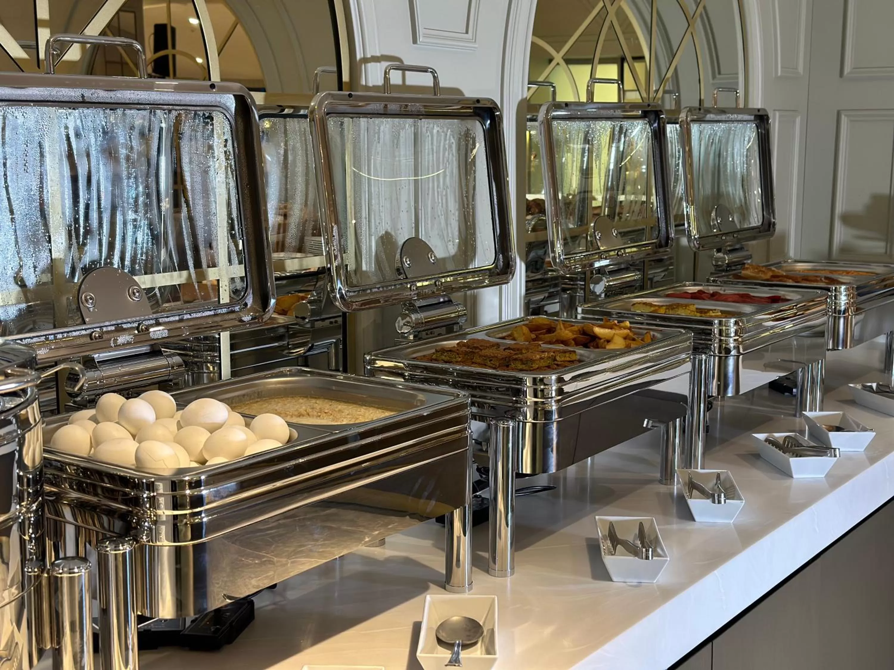 Buffet breakfast in AHC Old City Hotel