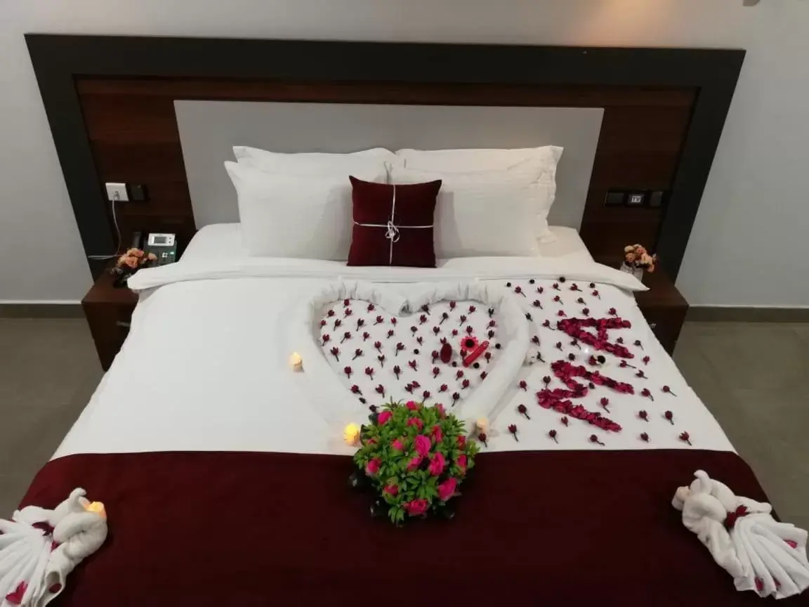 Bed in Nizwa Residence Hotel Apartement