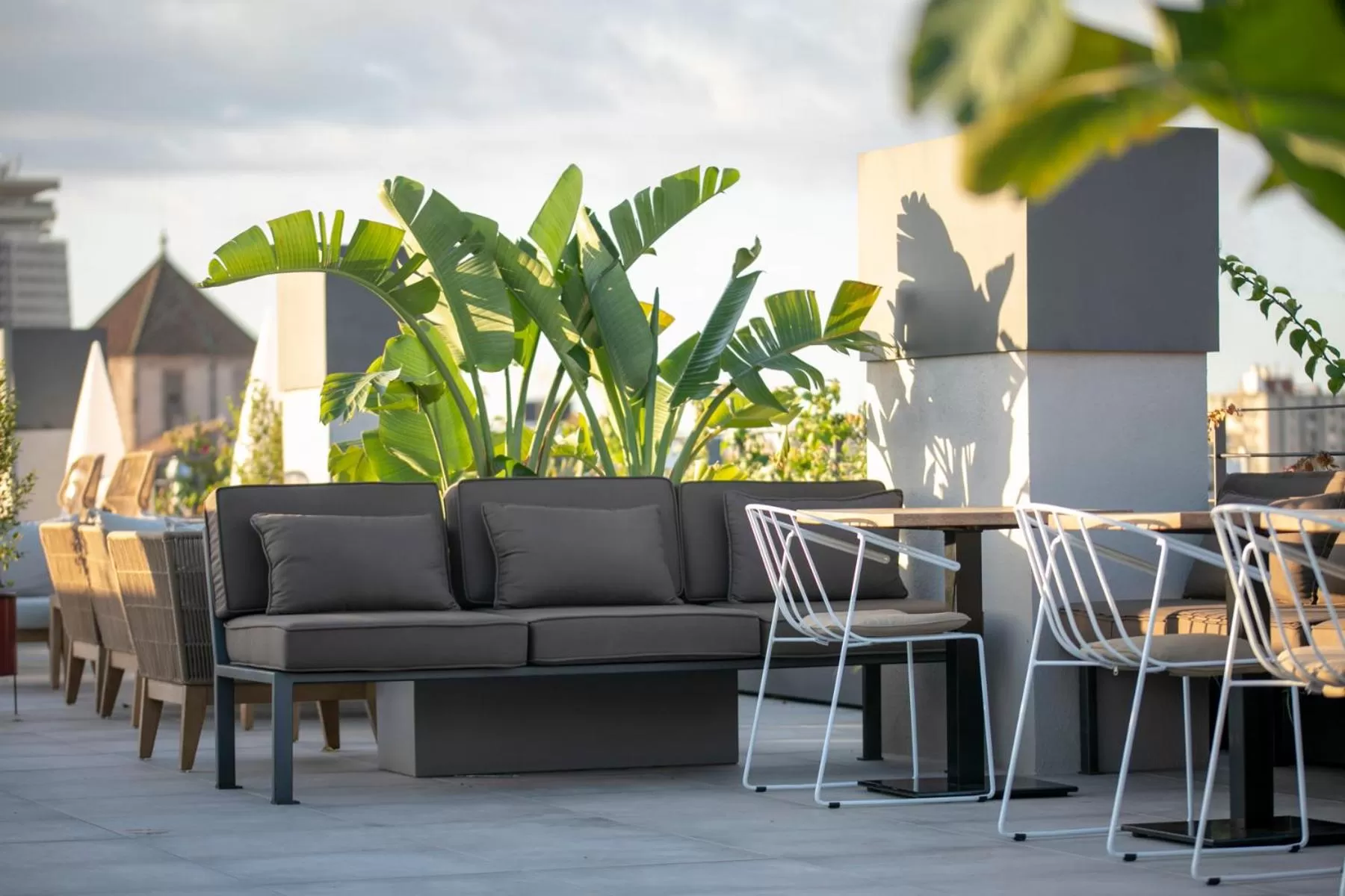 Seating area in Silken Ramblas