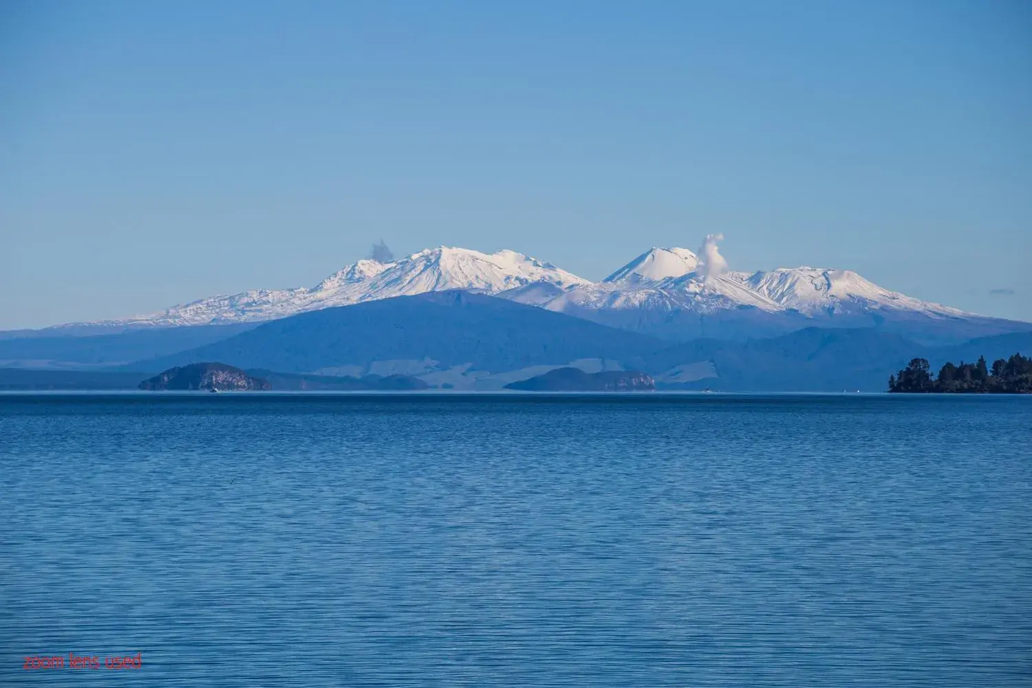 Mountain view in Twin Peaks Lakeside Inn