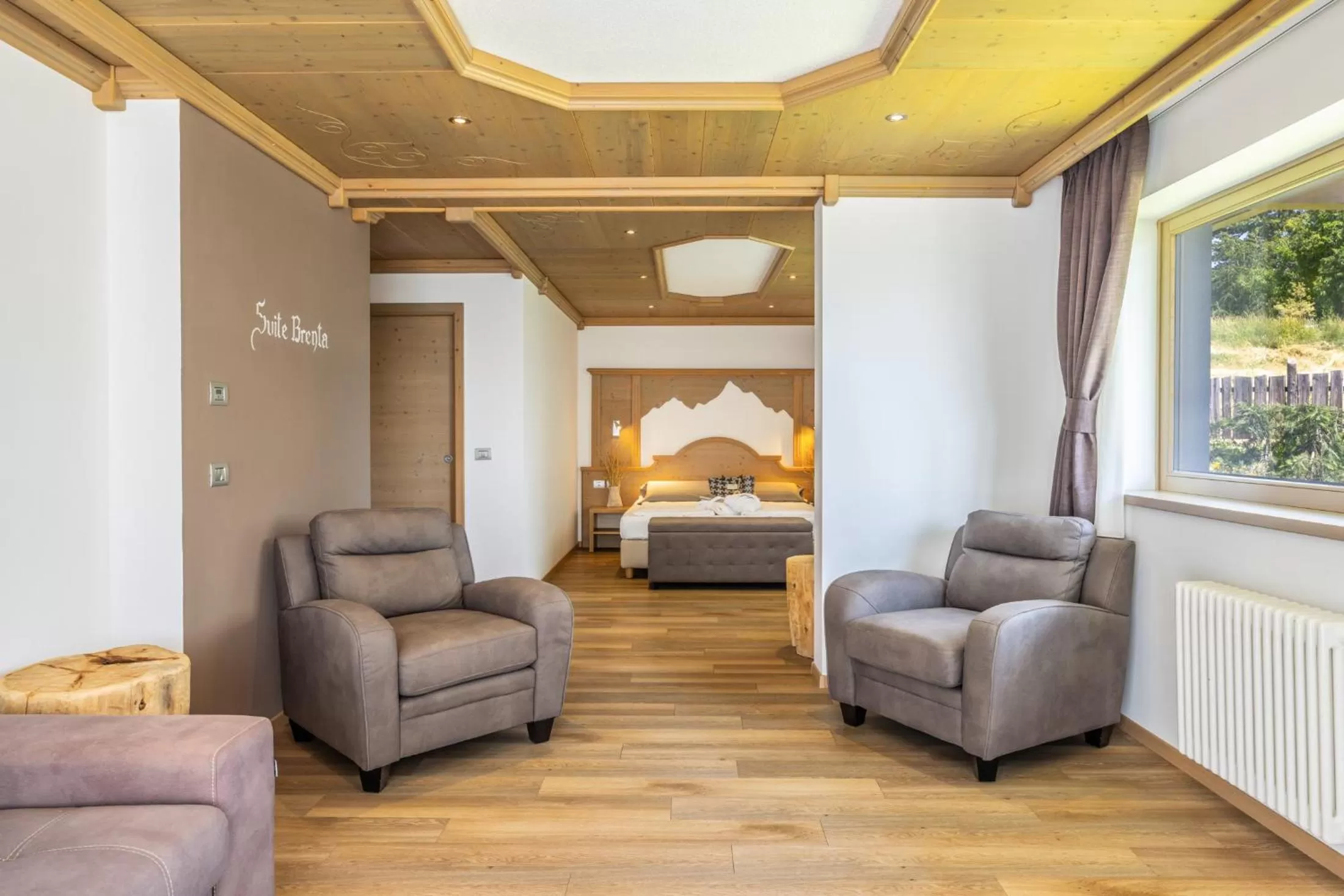 Bed in Miraval Hotel