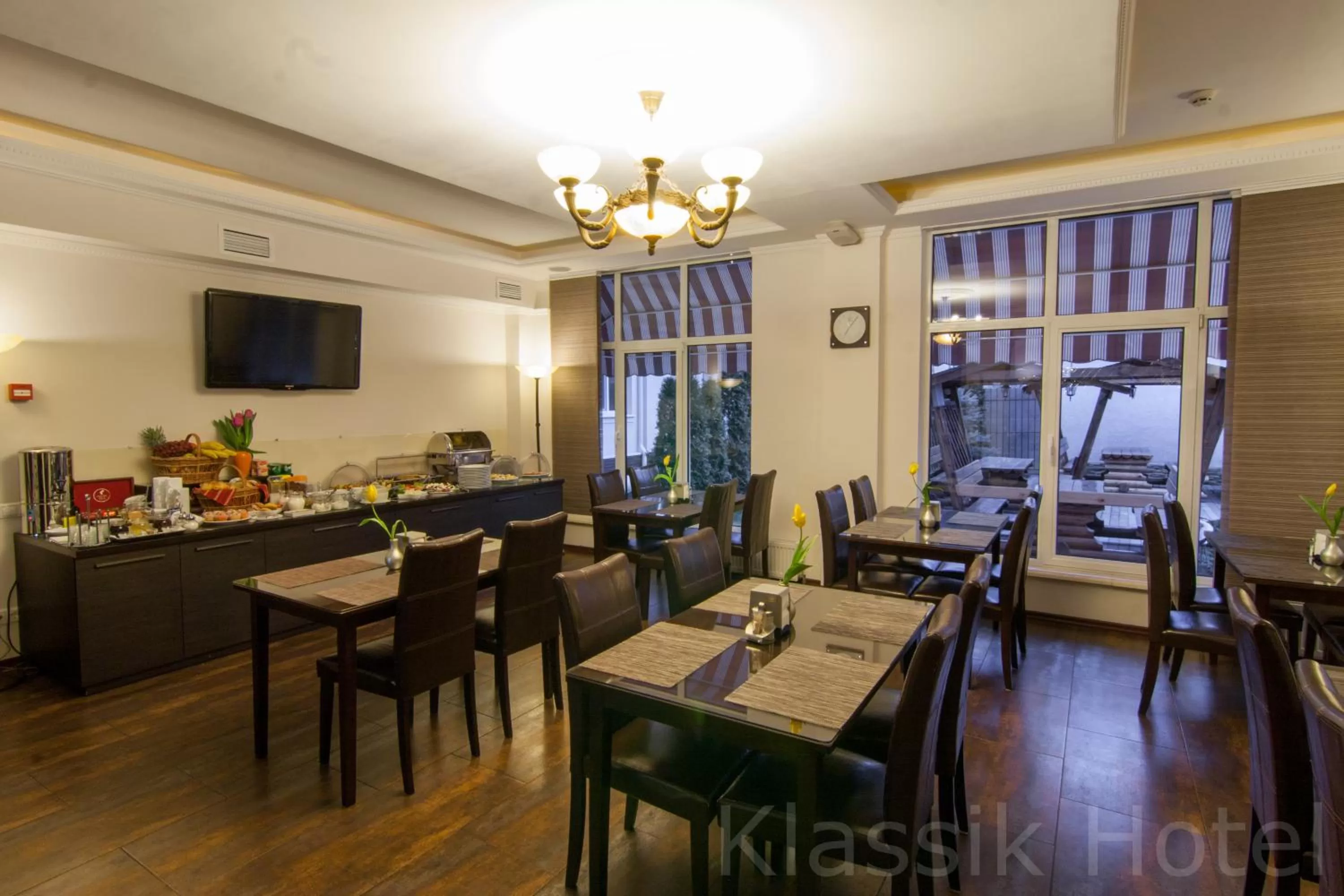 Restaurant/places to eat in Klassik Hotel