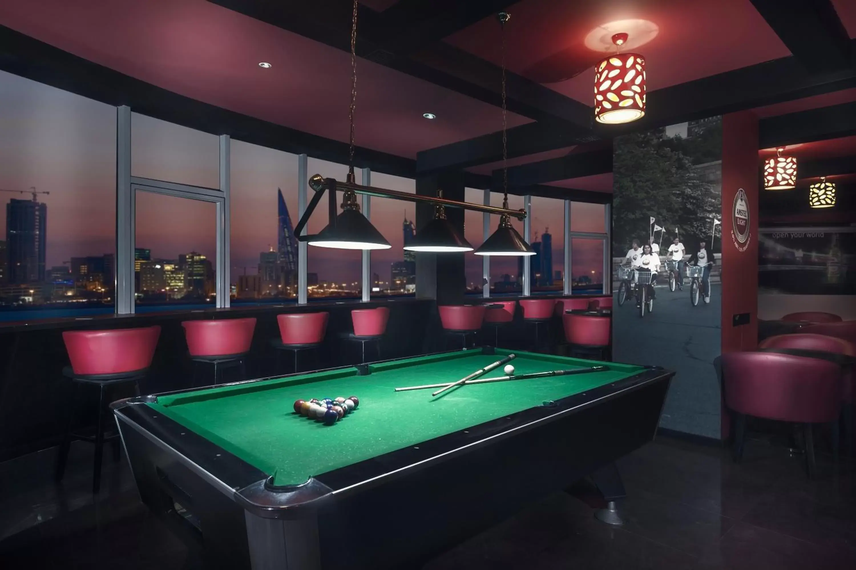 Lounge or bar, Billiards in Royal Phoenicia Hotel