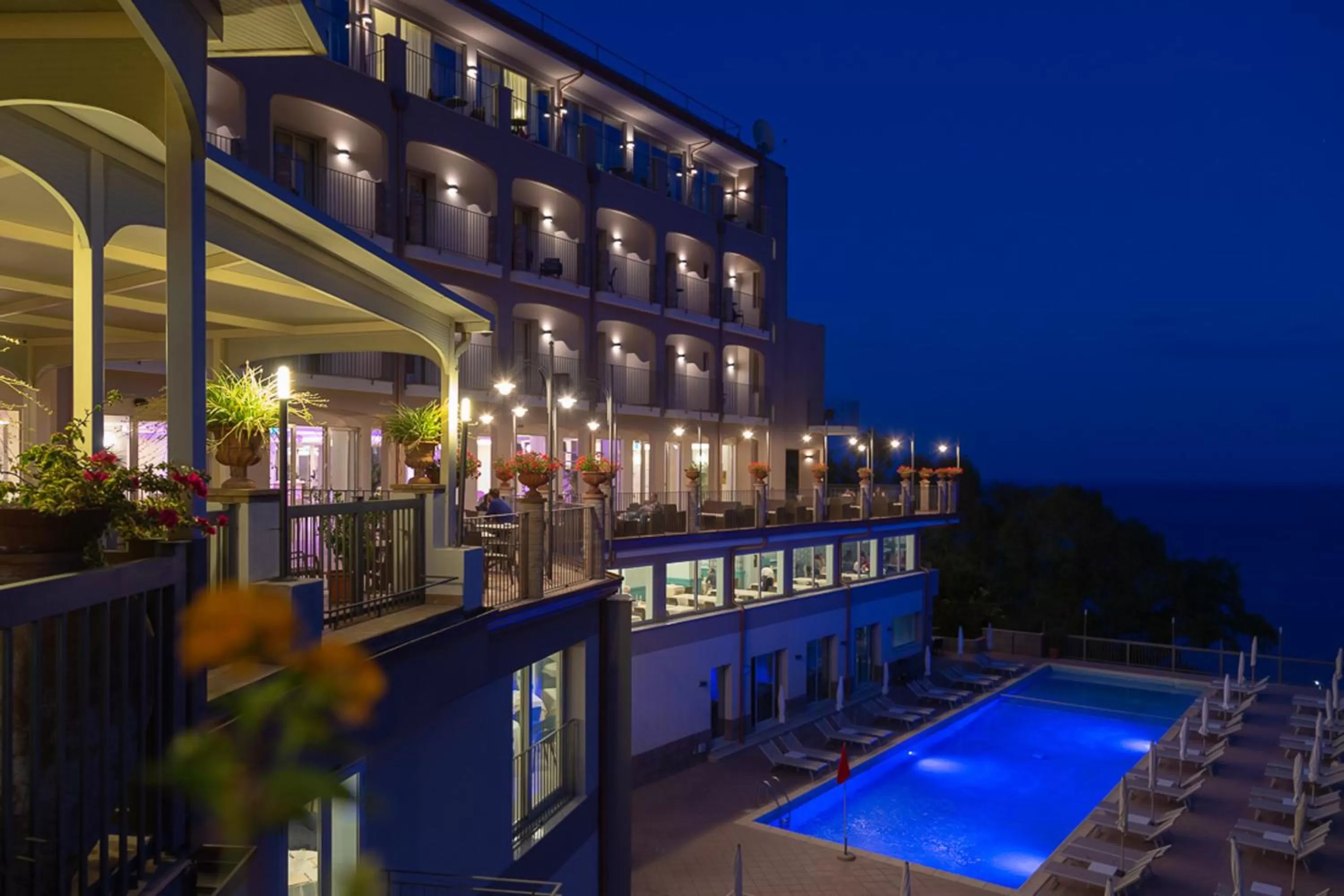 Property building in Hotel Antares