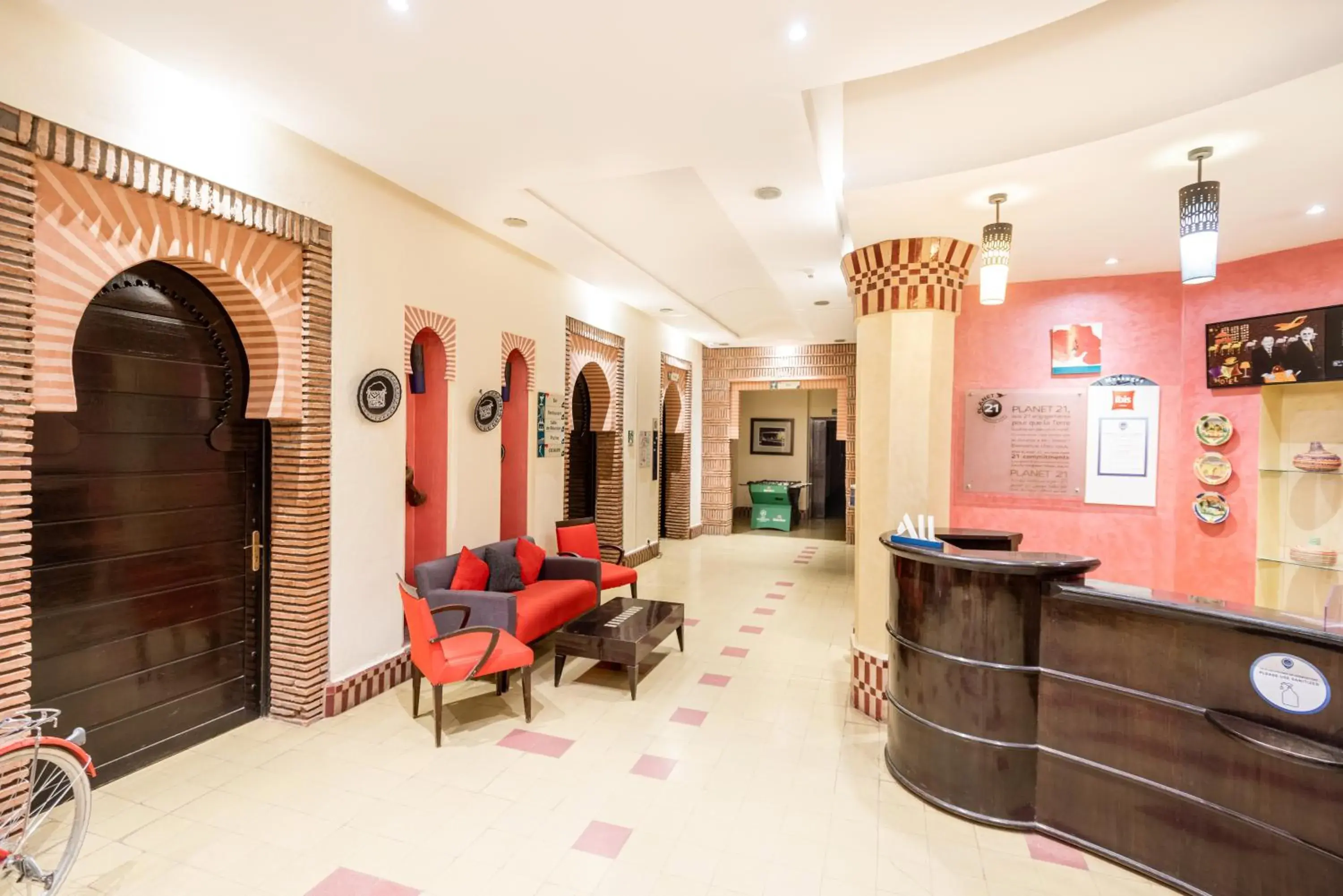 Facade/entrance, Lobby/Reception in Ibis Ouarzazate