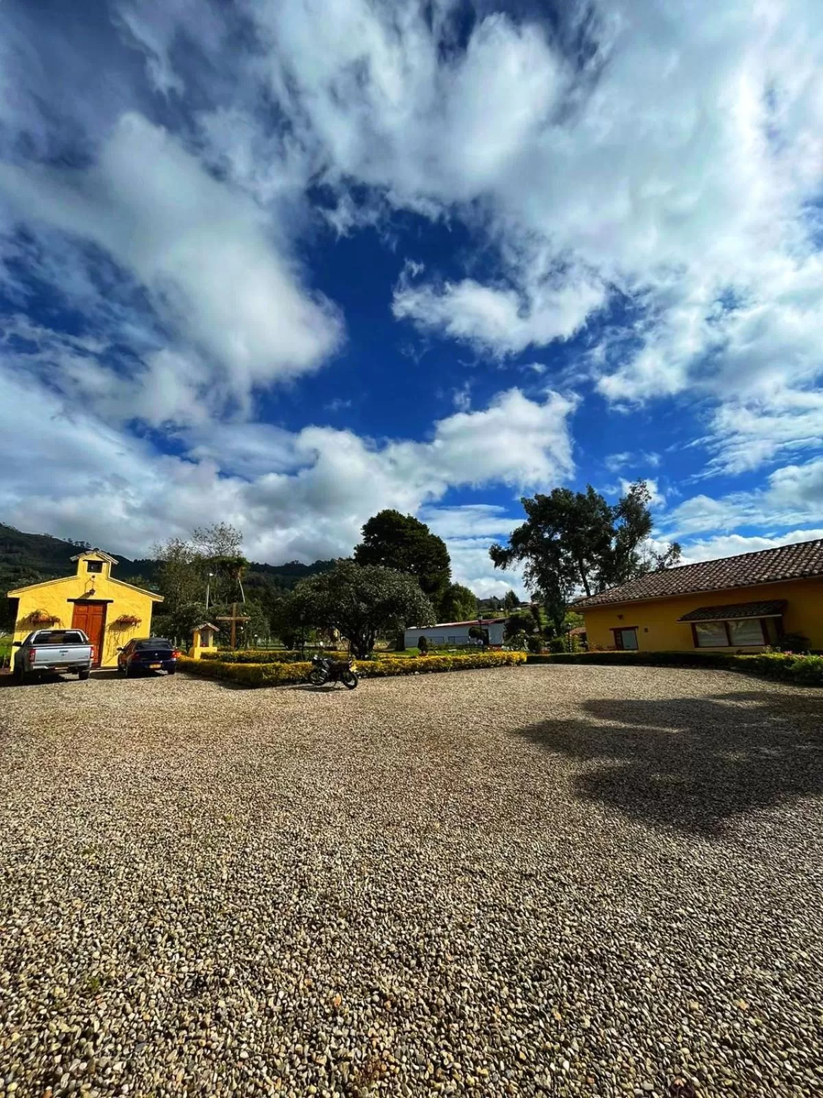 Parking in Hotel Campestre Franchesca