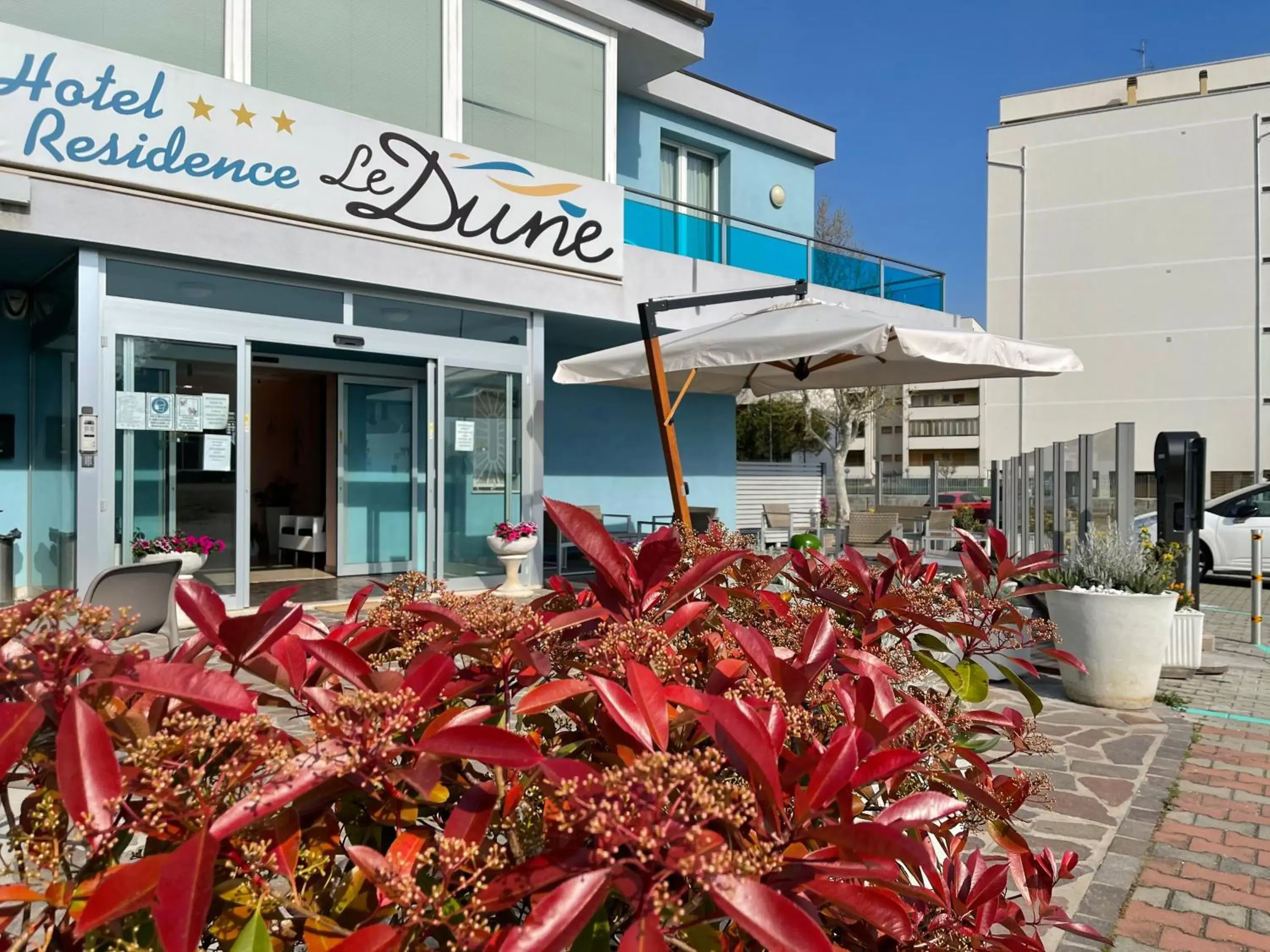 Property building in Hotel Residence Le Dune