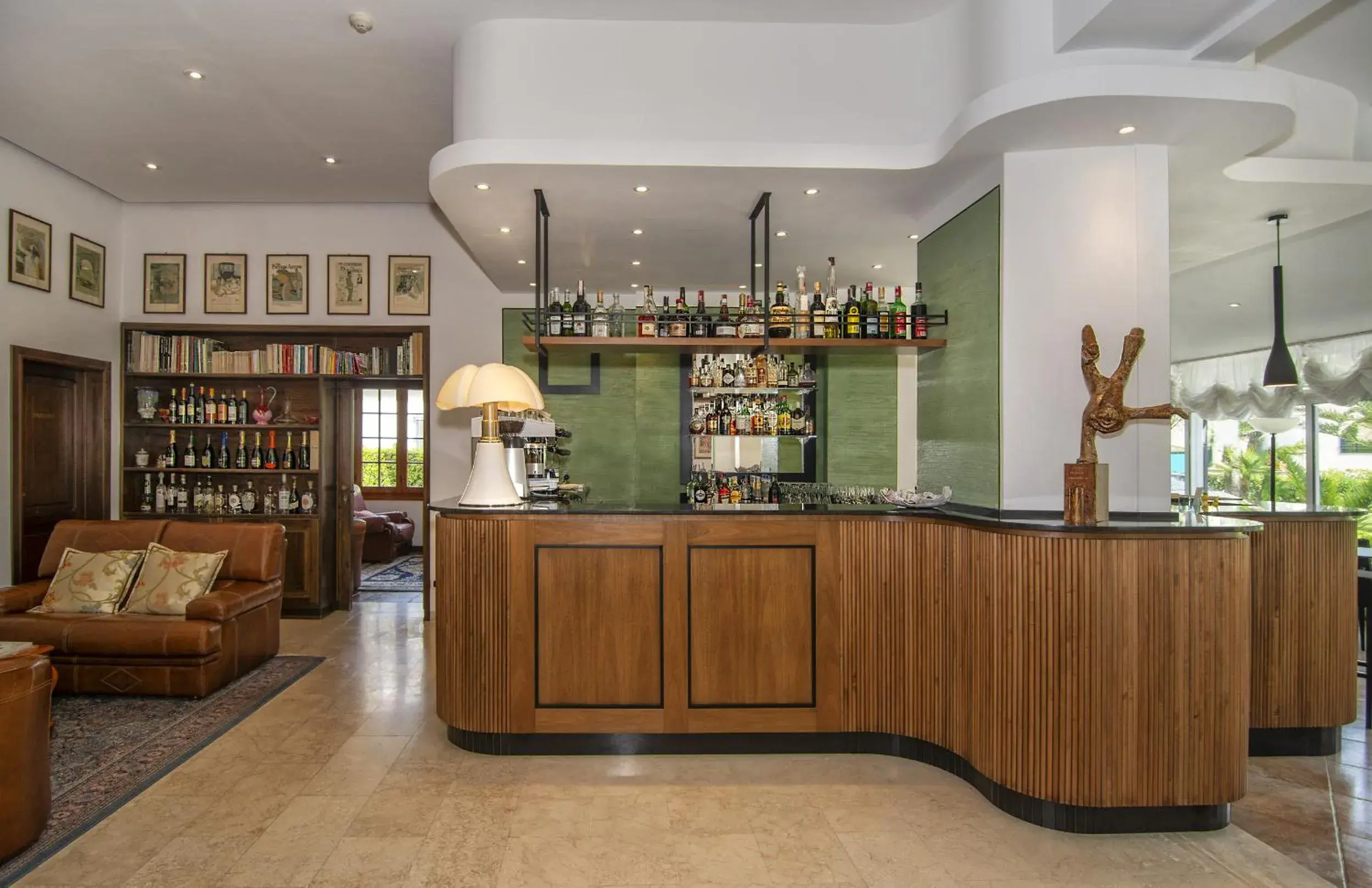 Lounge or bar in Hotel Verdemare