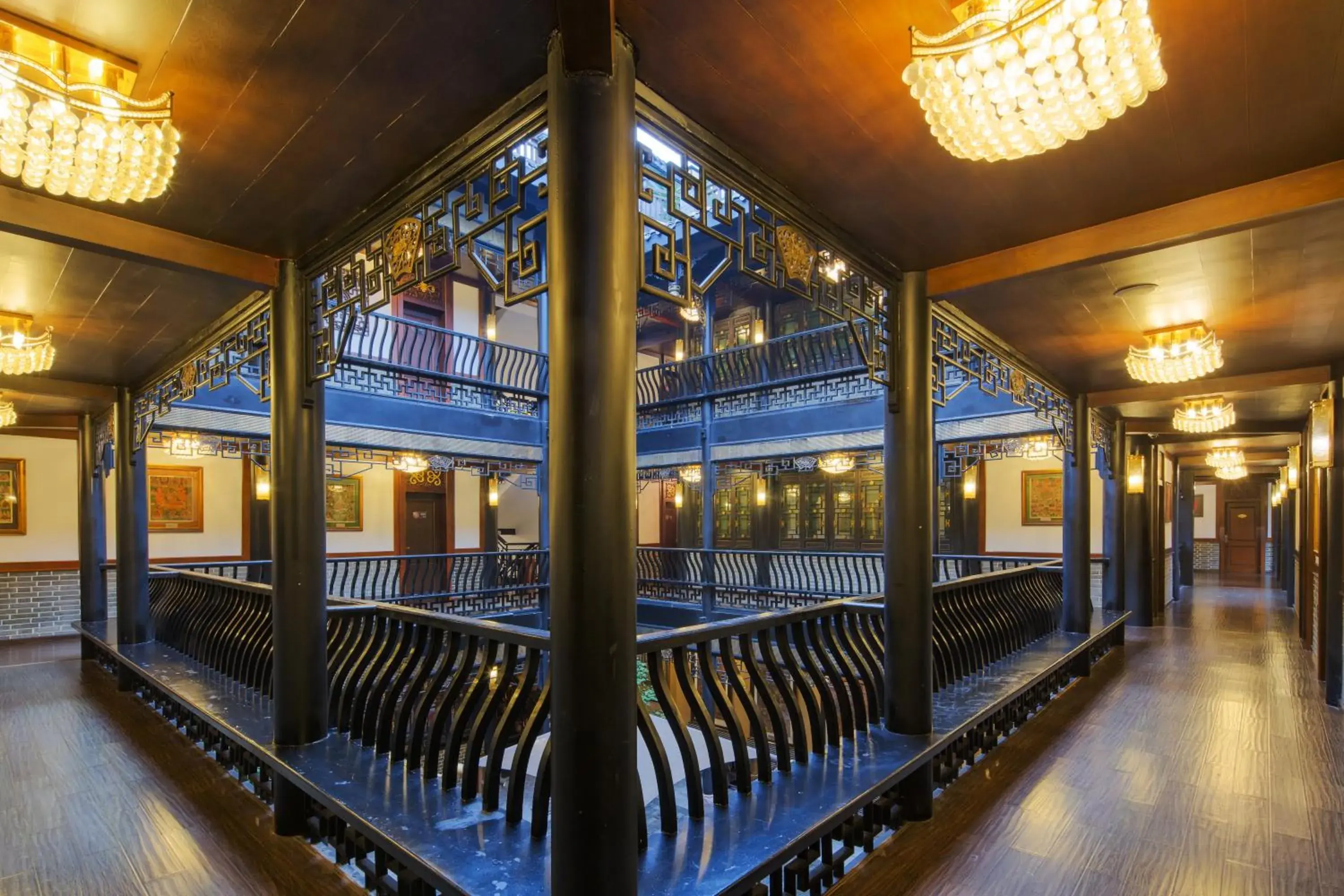 Decorative detail, Bunk Bed in Buddhazen Hotel