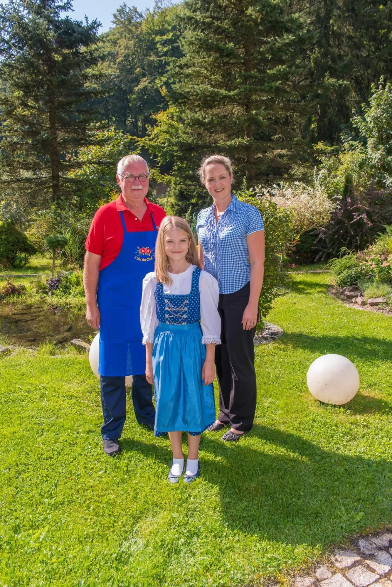 Family in Hotel Waldmühle