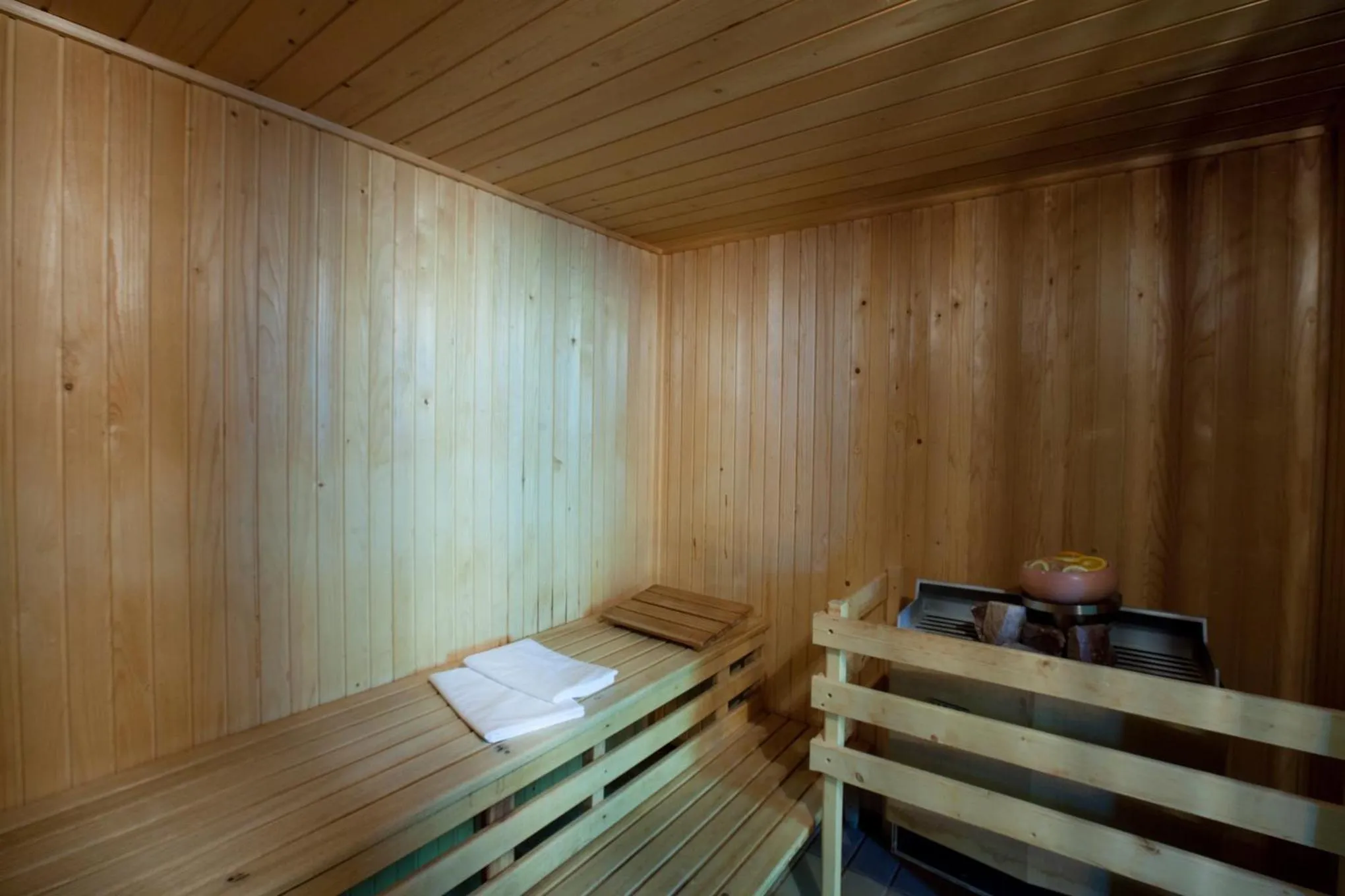 Sauna in Hotel Jezero