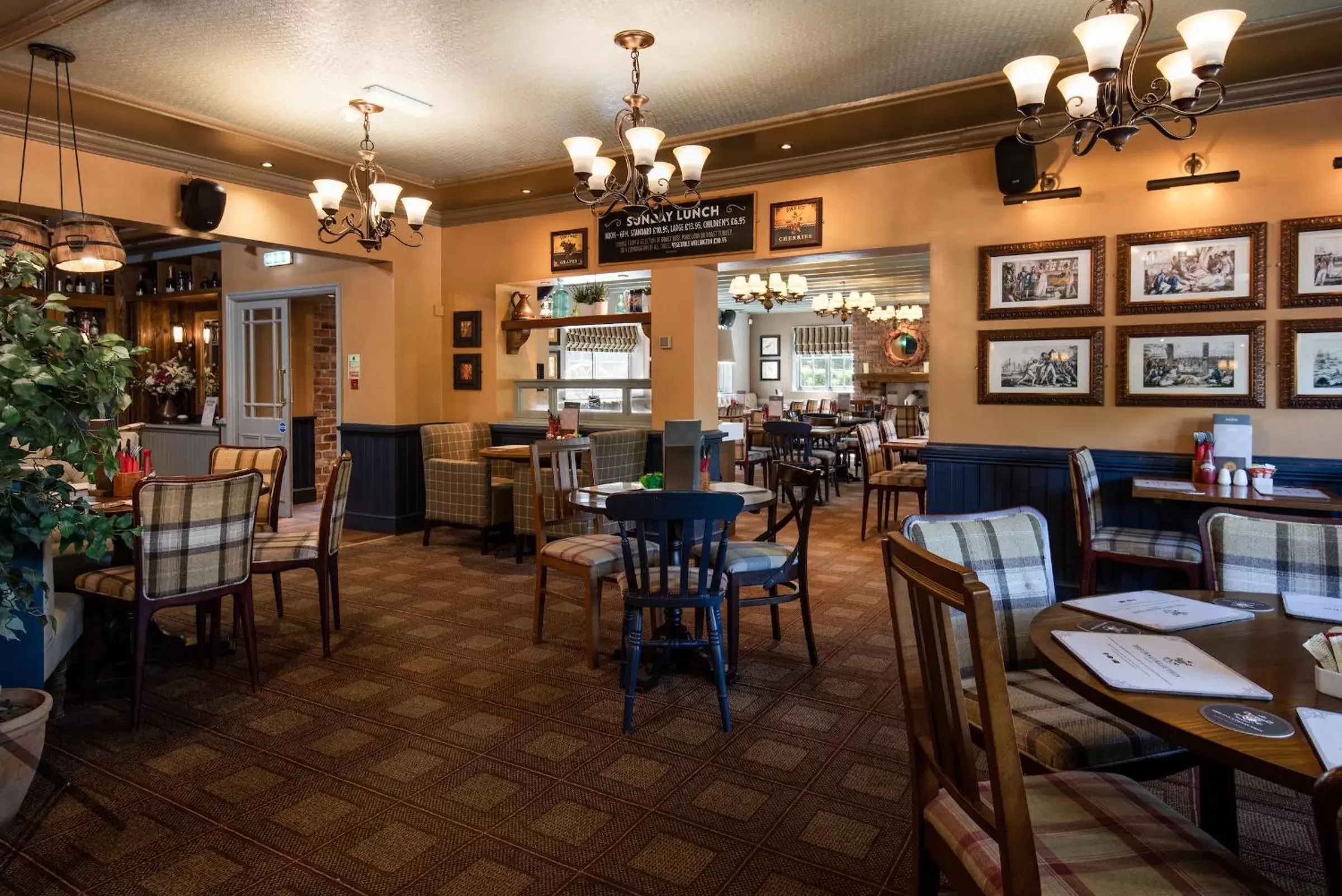 Restaurant/Places to Eat in The King's Head Inn - The Inn Collection Group