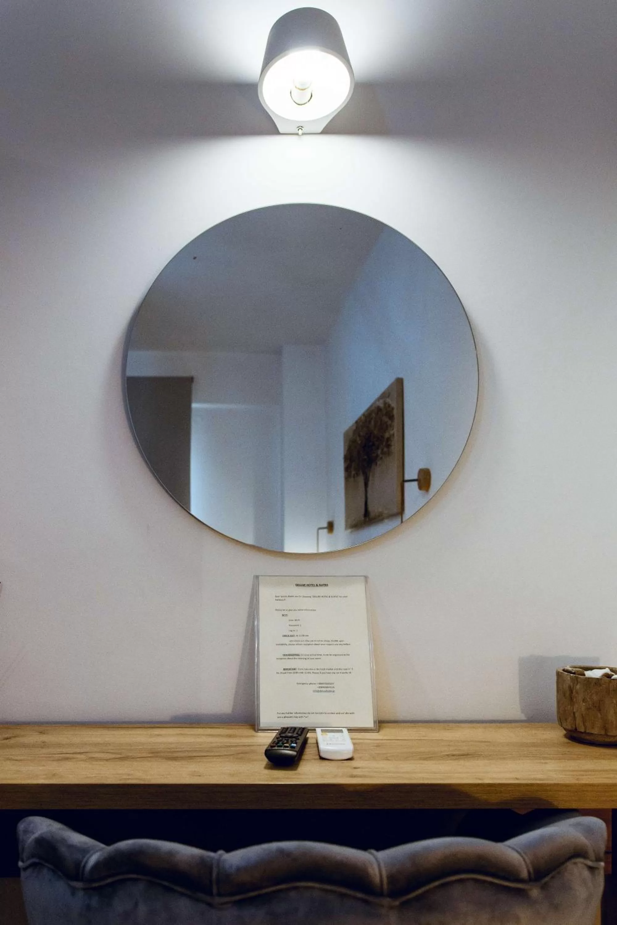 Photo of the whole room in Deluxe Hotel