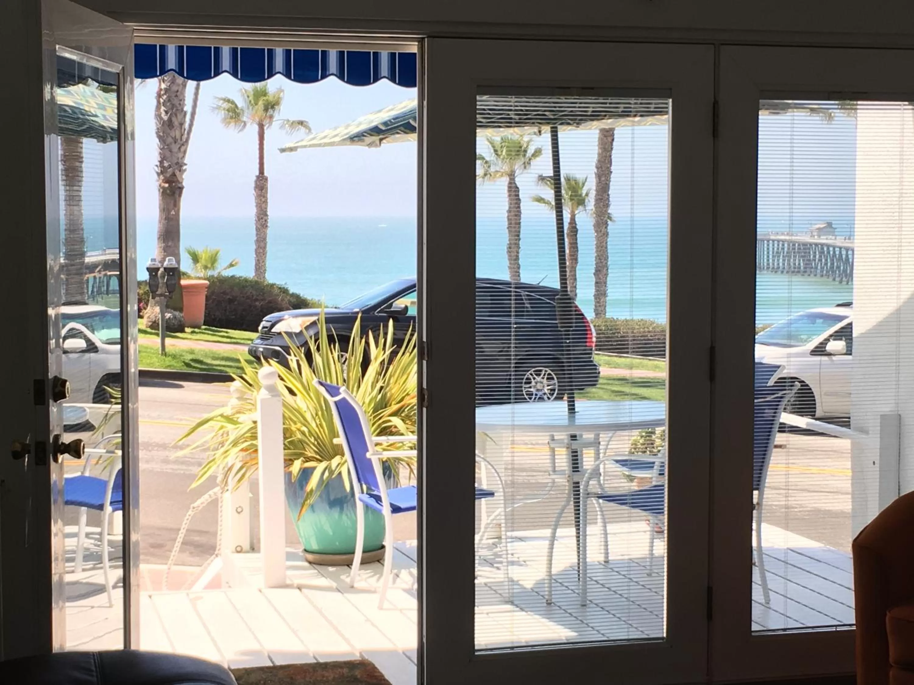 Patio in Sea Horse Resort