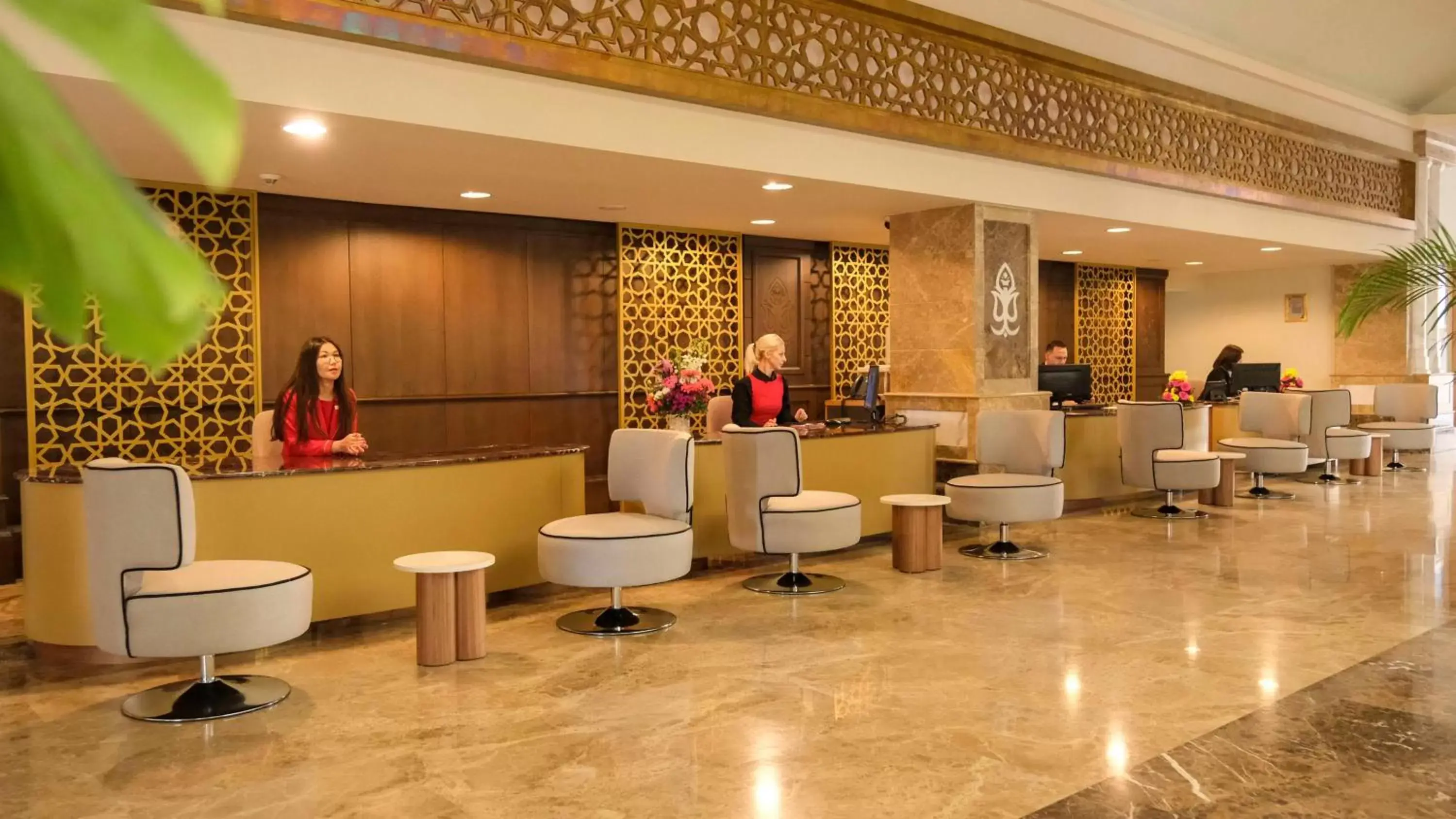 Lobby or reception in Kempinski Hotel The Dome Belek