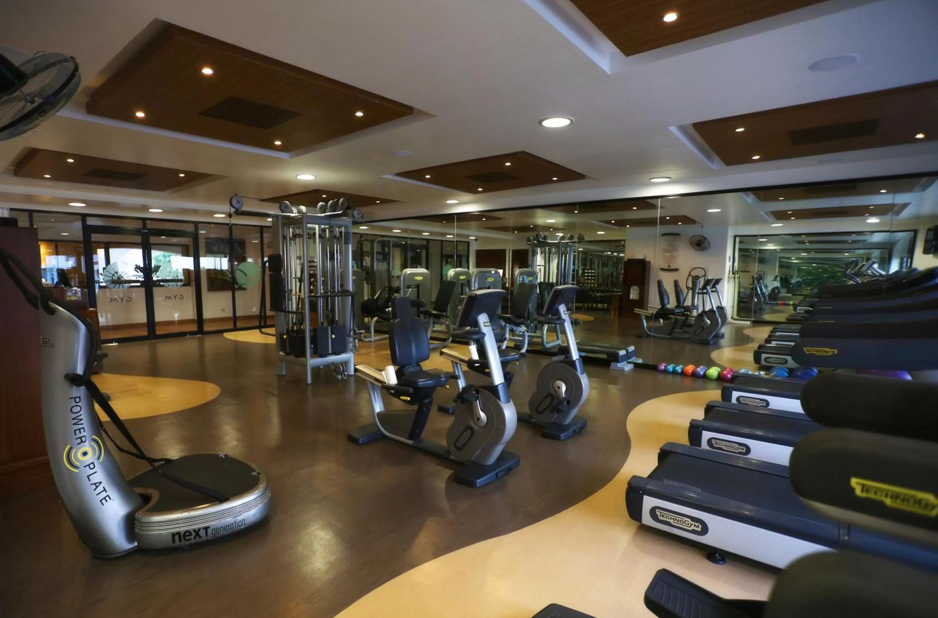 Fitness centre/facilities in The Royal Cancun All Suites Resort