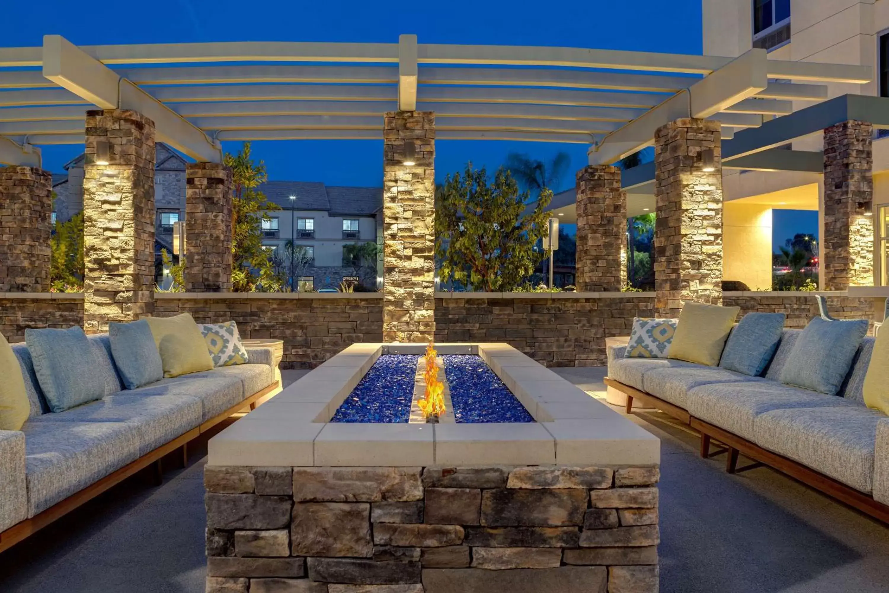 Patio in Hilton Garden Inn Temecula