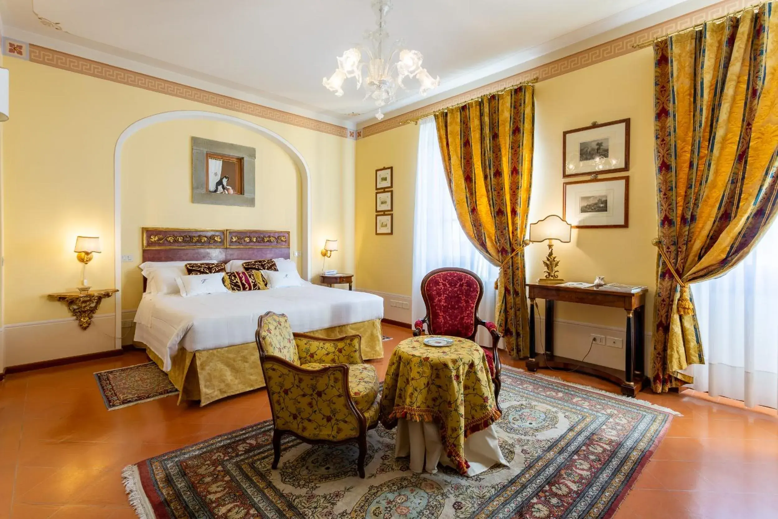 Photo of the whole room, Bed in Hotel Villa Marsili