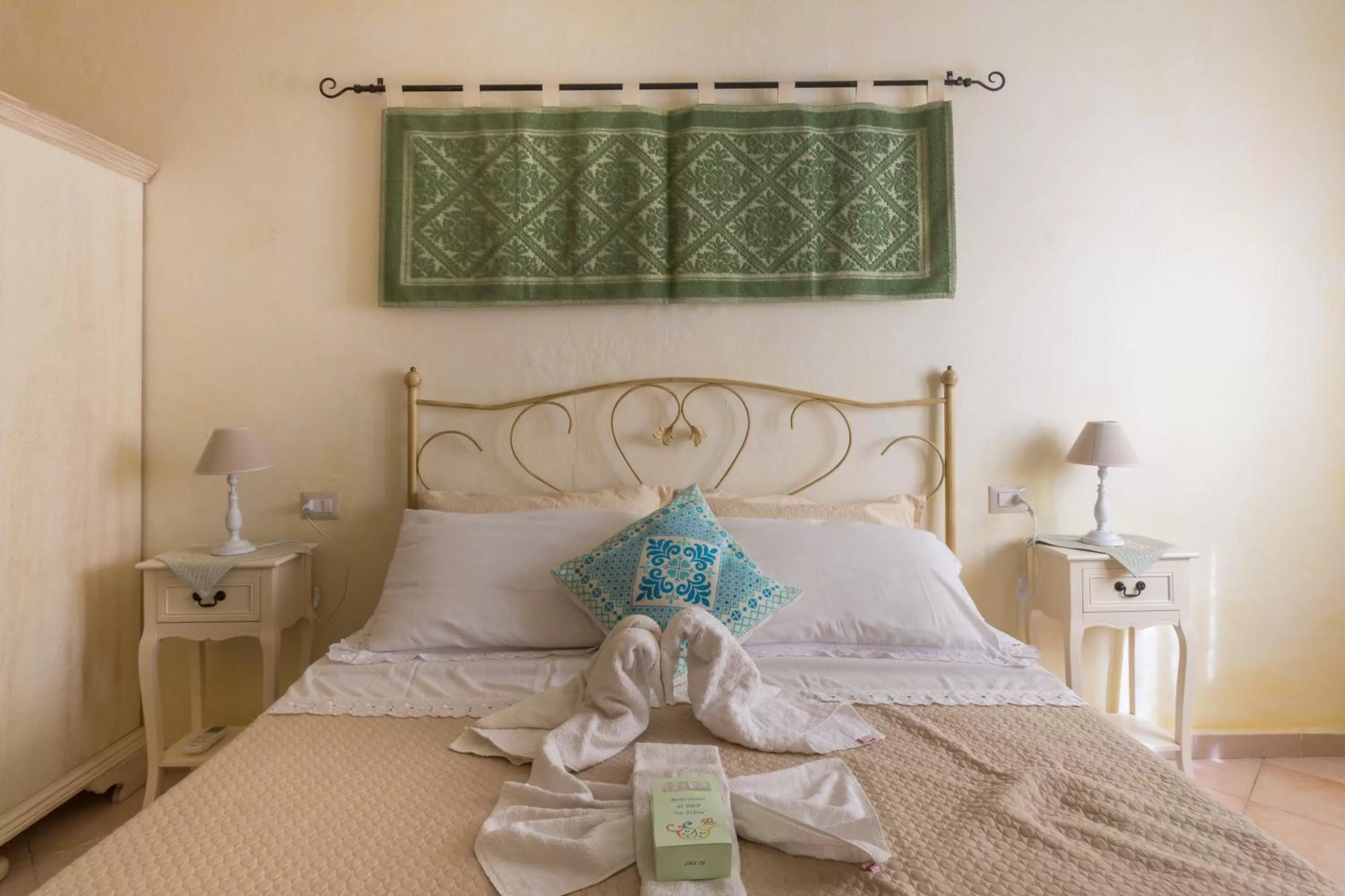 Bed in Holiday Room Sa Tebia