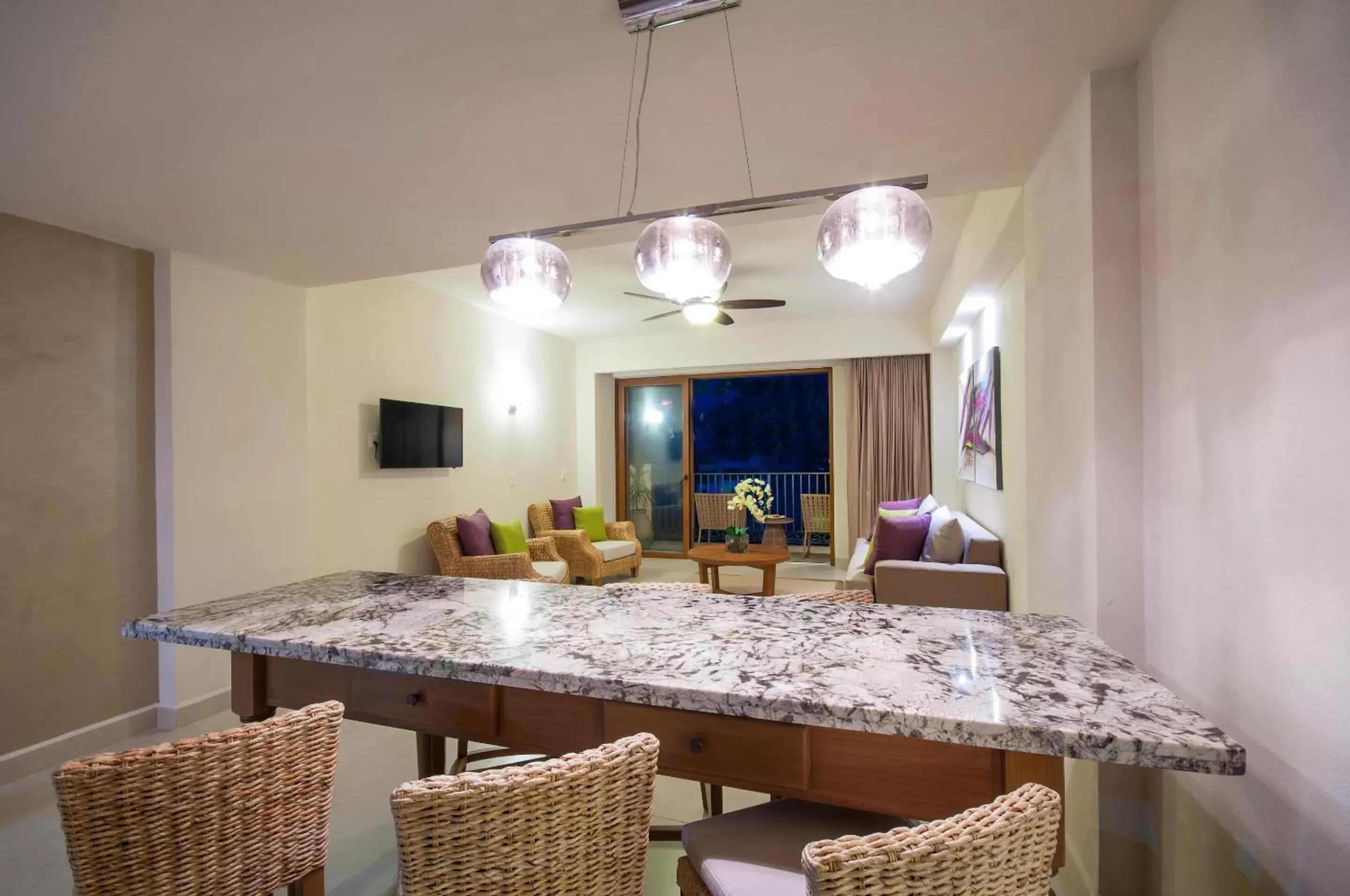 Living room, Dining Area in Almar Resort Luxury LGBT Beach Front Experience