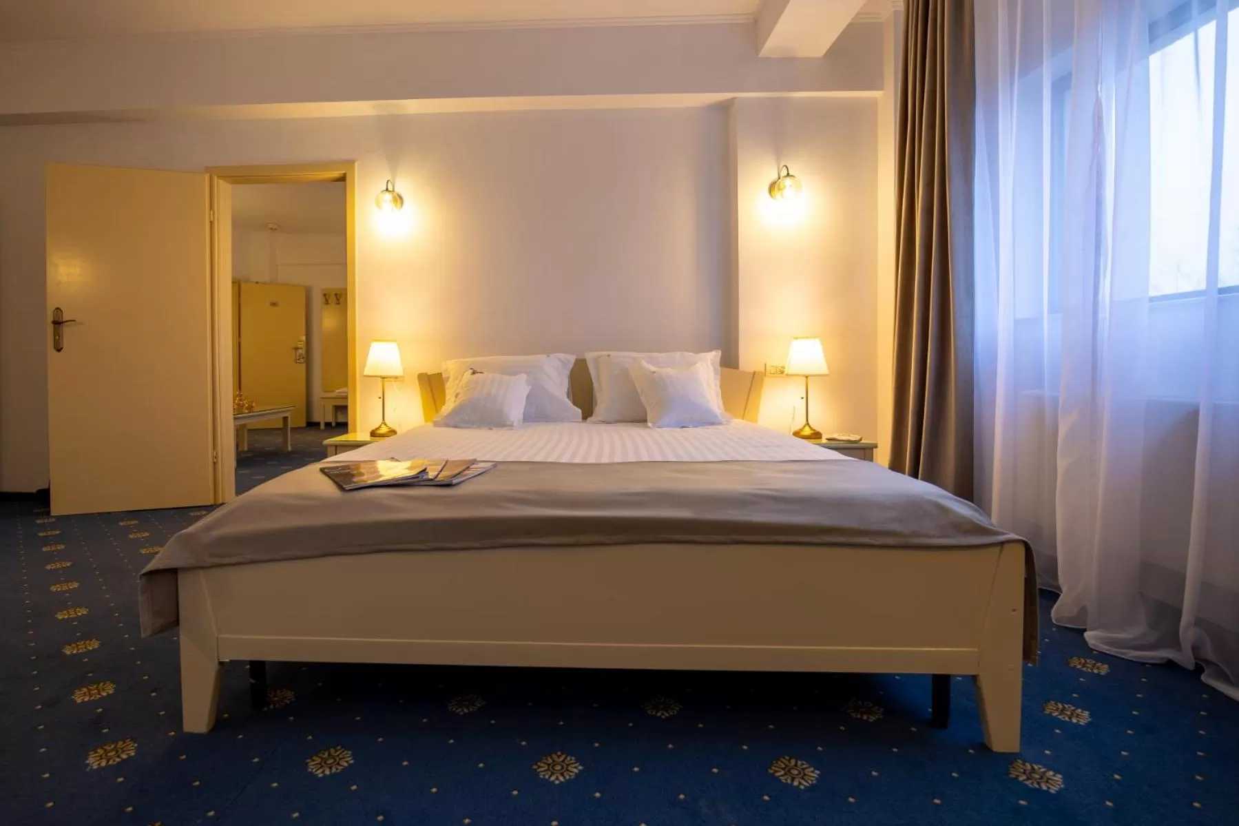 Bed in Hotel Sir Royal