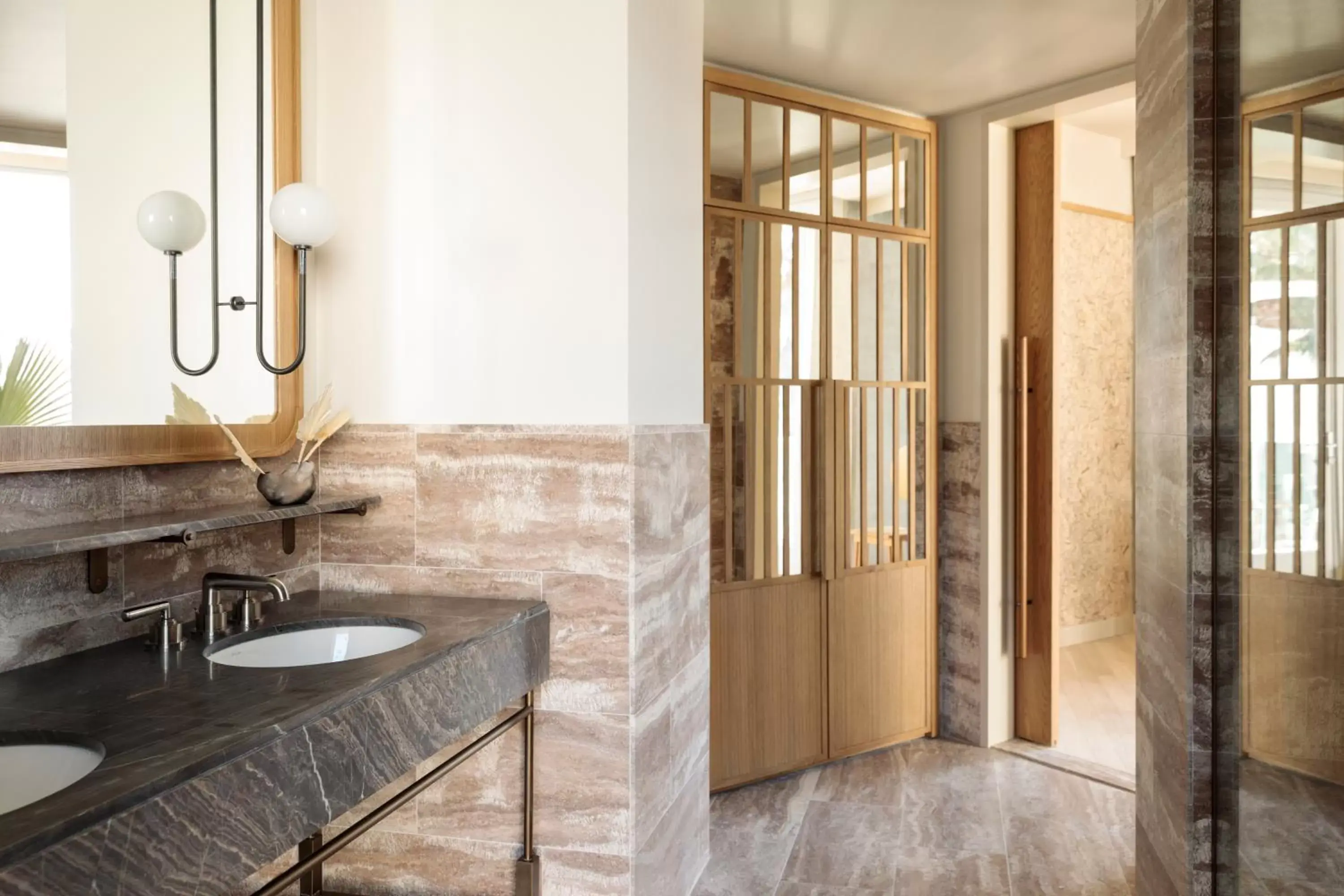Shower, Bathroom in Santa Monica Proper Hotel, a Member of Design Hotels