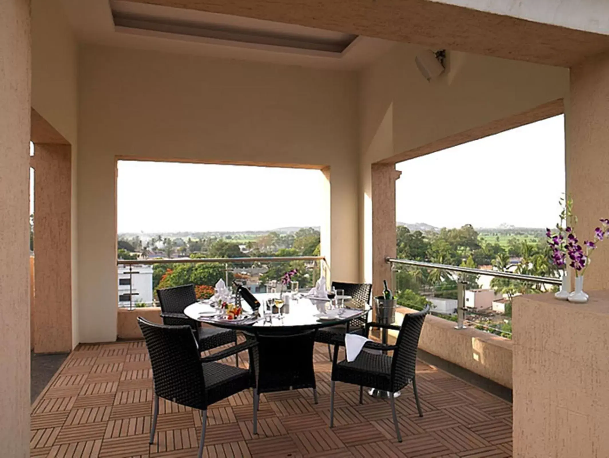 Balcony/Terrace in Royal Orchid Central Kireeti-HAMPI Hospet