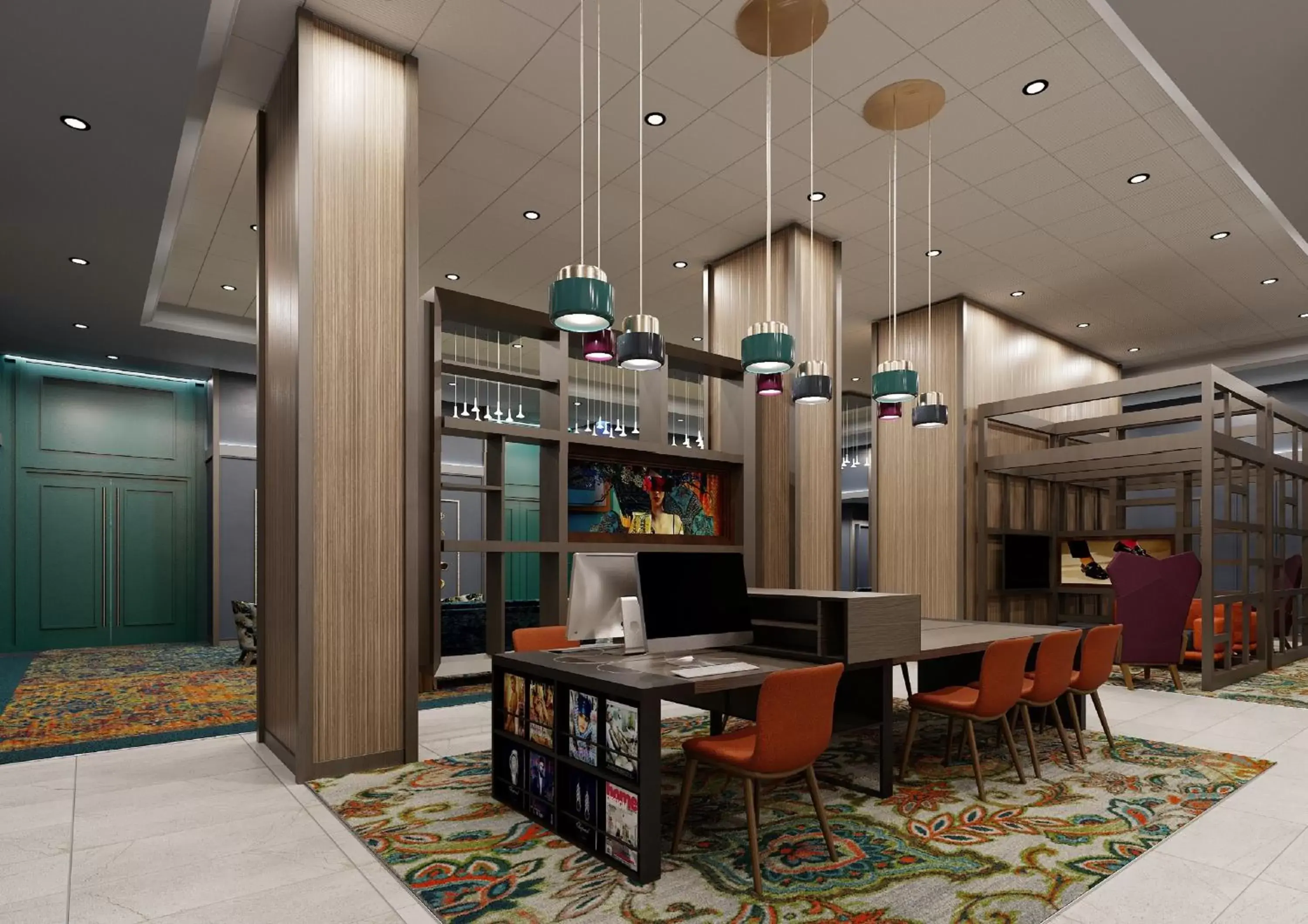 Lobby or reception in Hyatt Place Tampa Downtown