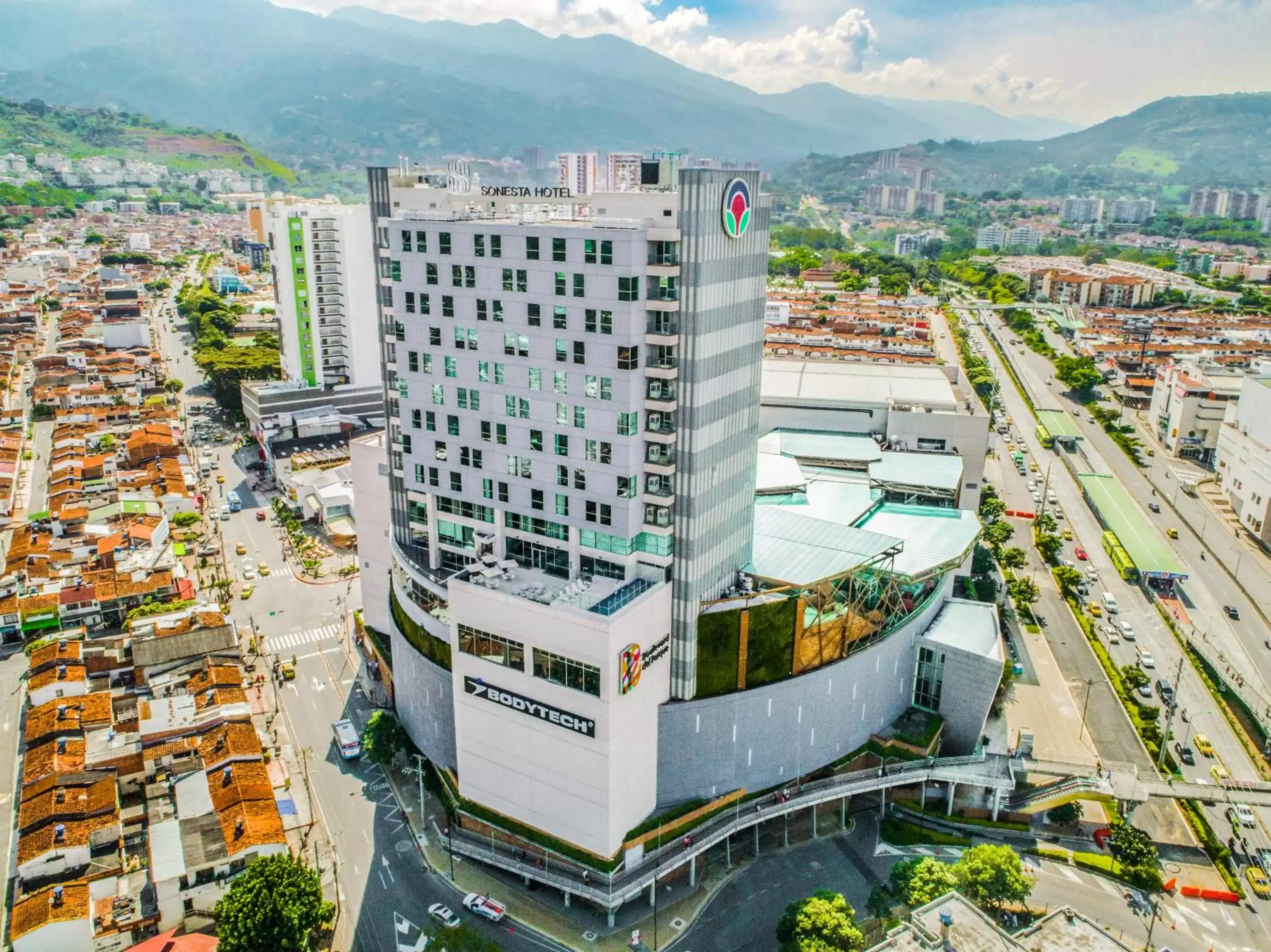 Property building, Bird's-eye View in Sonesta Hotel Bucaramanga