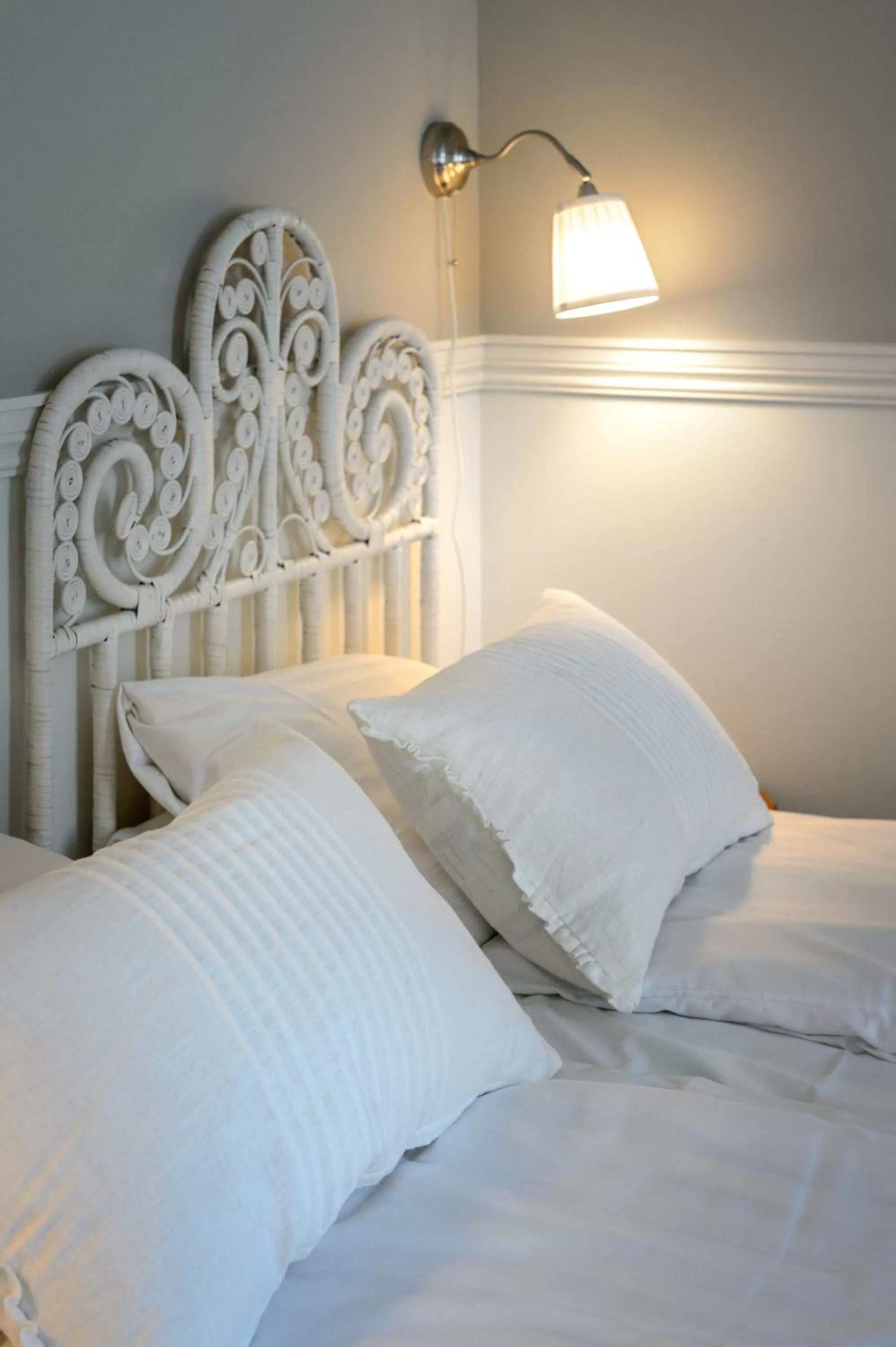 Decorative detail, Bed in Hotel Bulevard