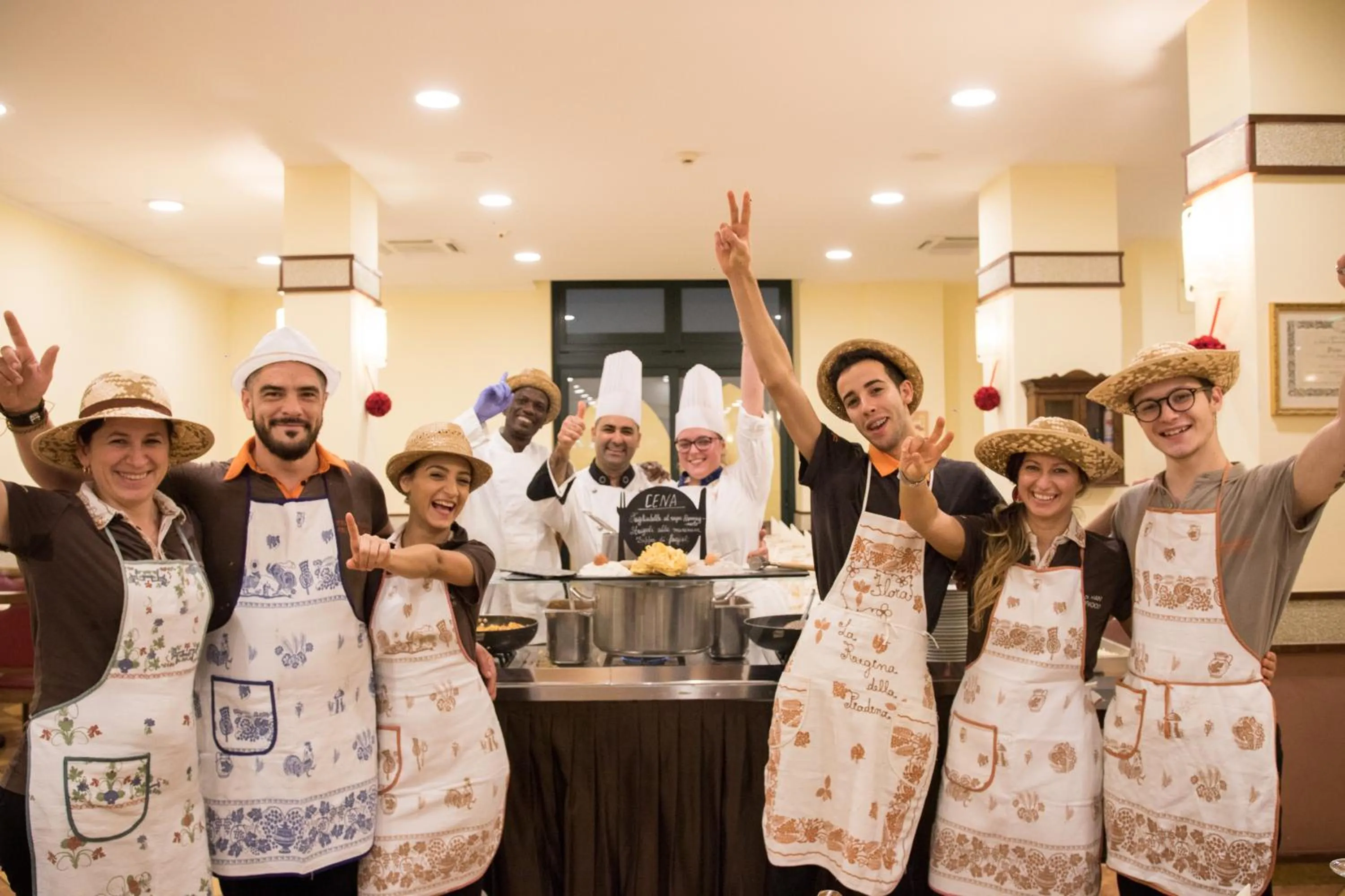Staff in Hotel Dei Platani