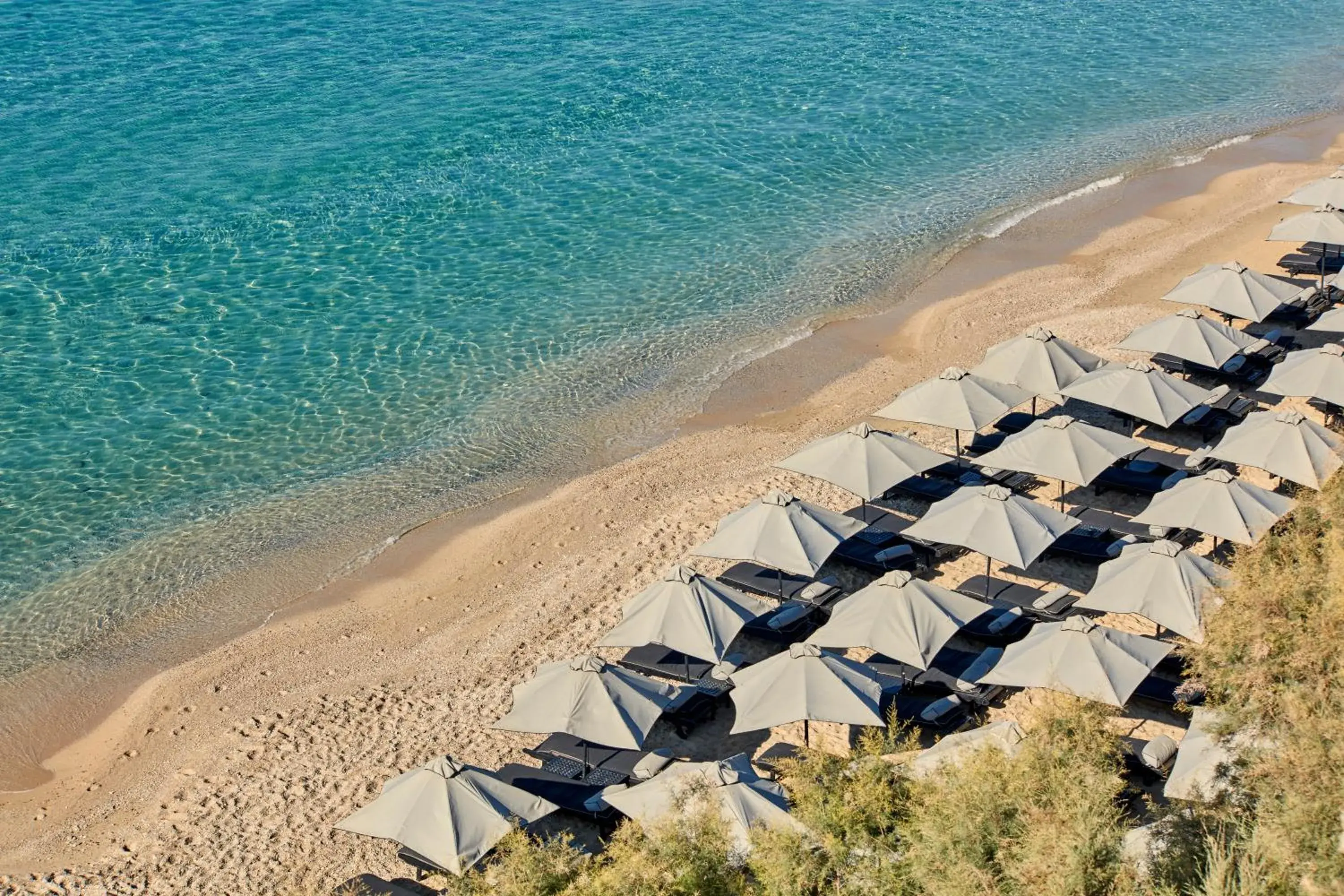 Bird's eye view, Beach in Myconian Villa Collection - Preferred Hotels & Resorts