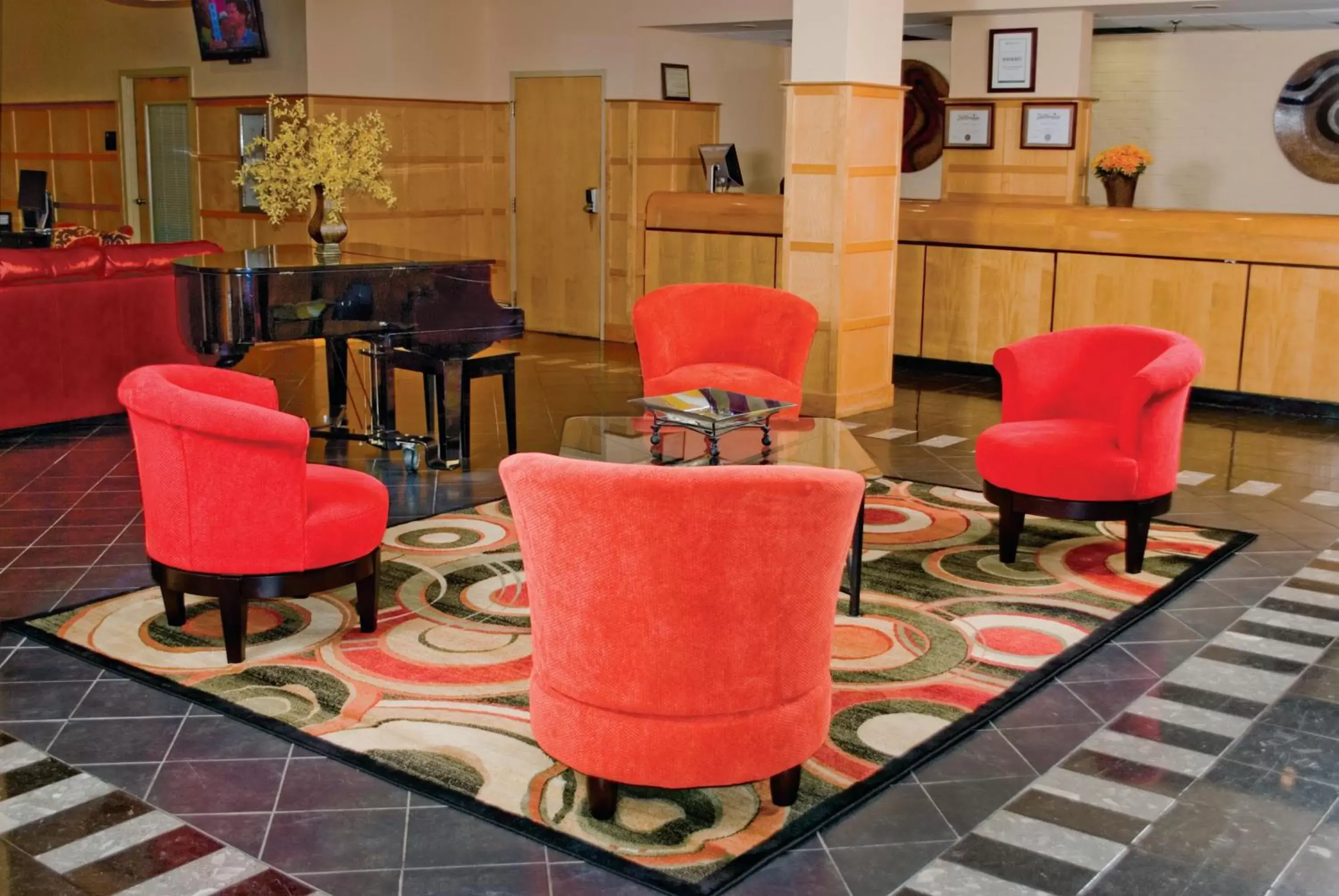 Lobby or reception in Hawthorne Inn & Conference Center