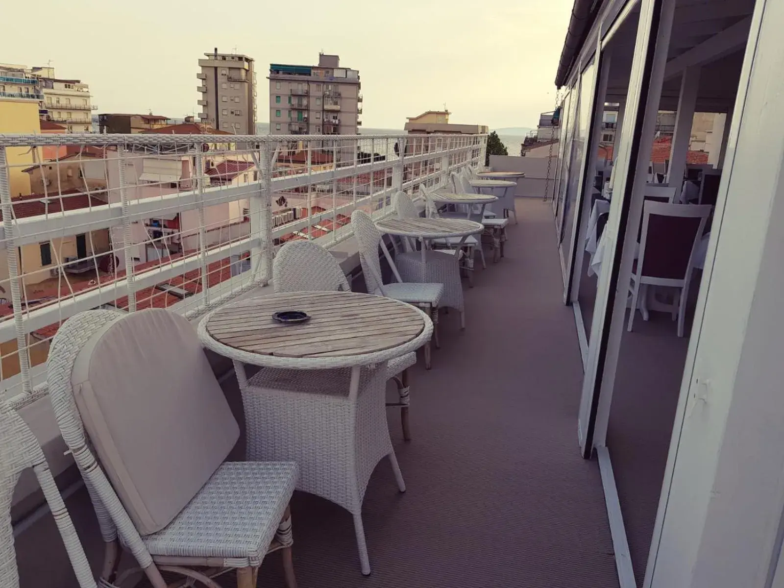 Balcony/Terrace in Hotel Bella 'Mbriana