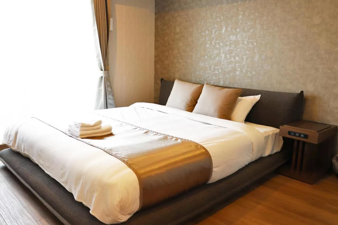Bed in Ostay Vermillion Namba
