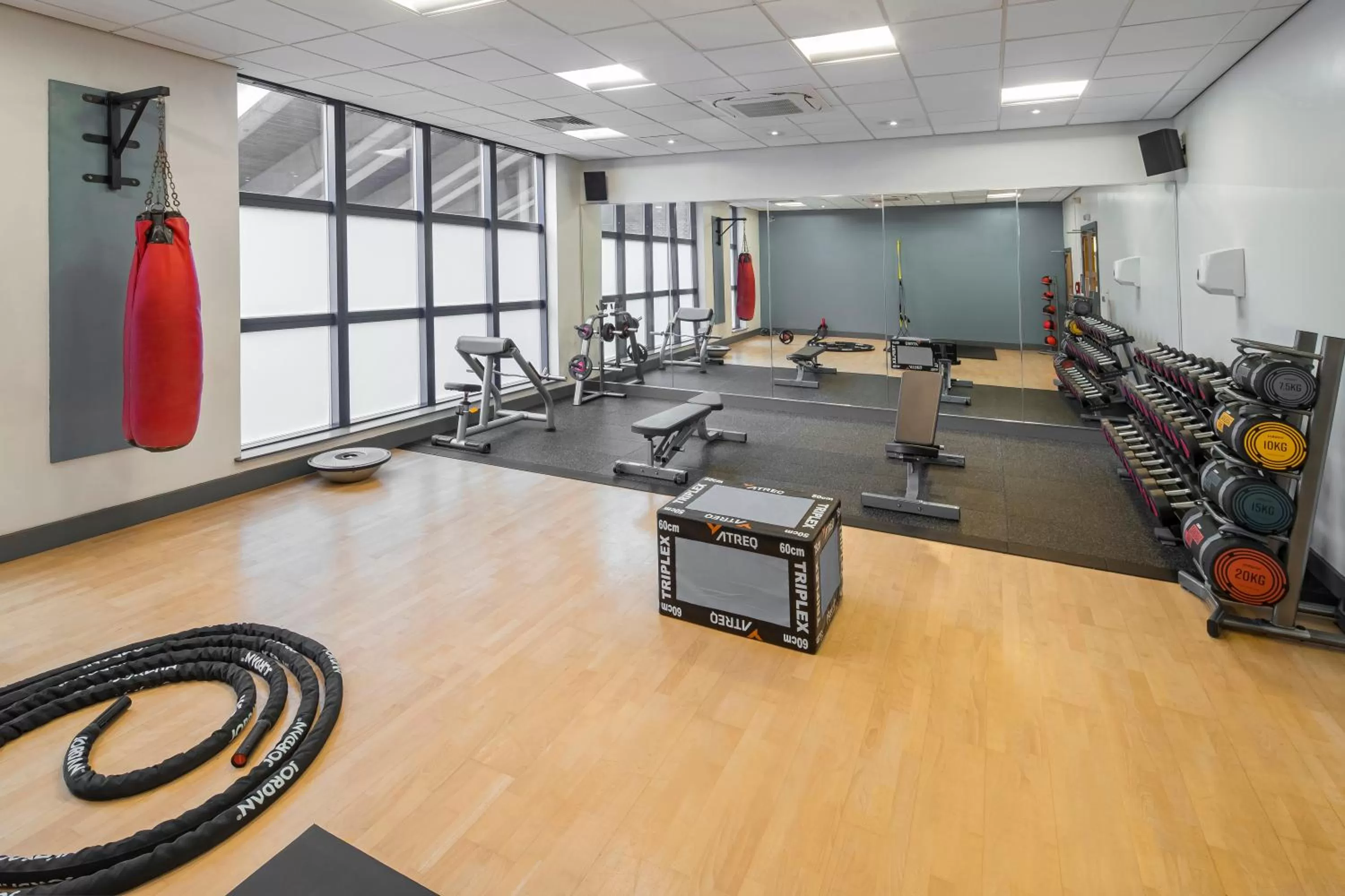 Fitness centre/facilities in Crowne Plaza Chester by IHG