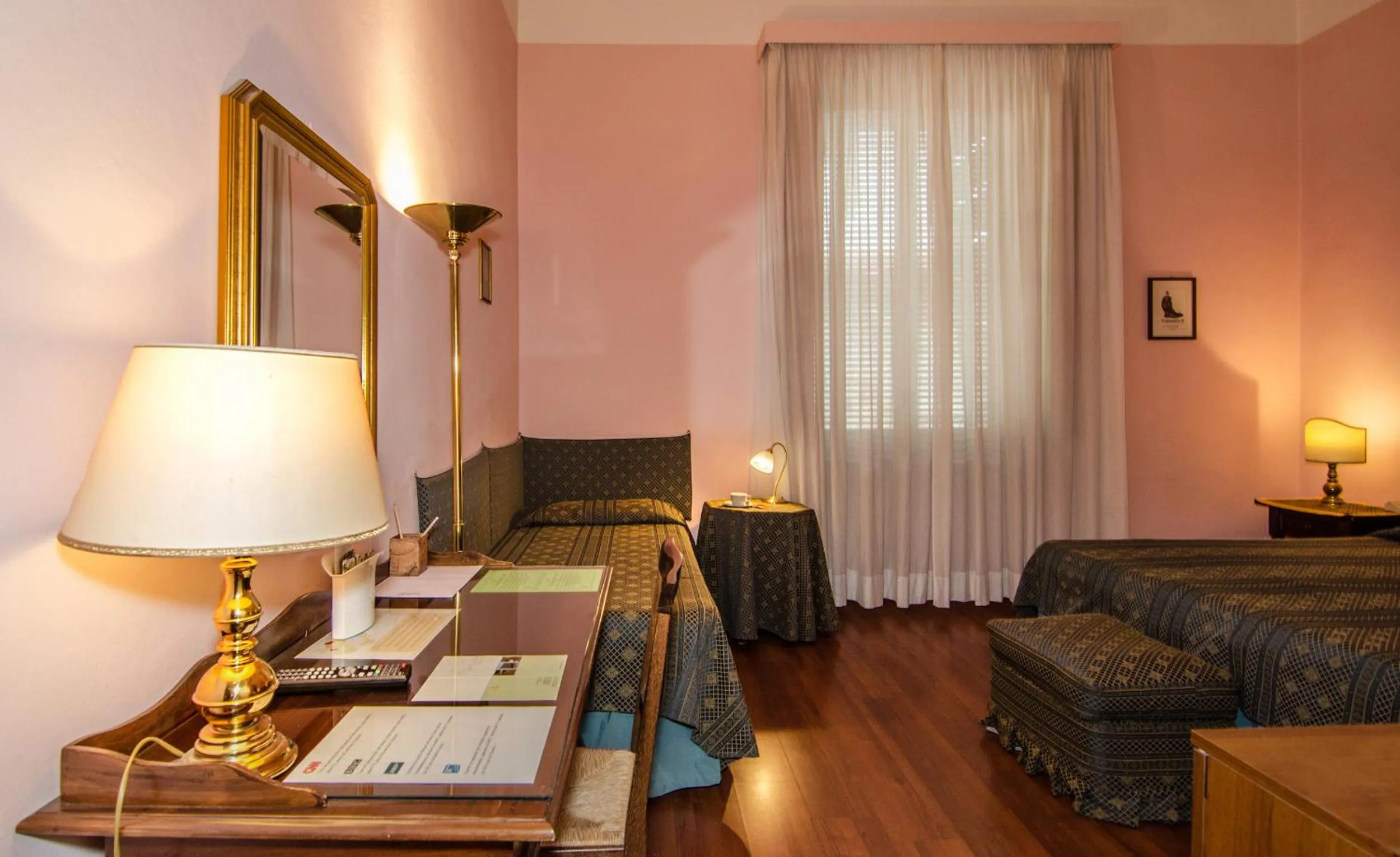 Seating area in Hotel Rex