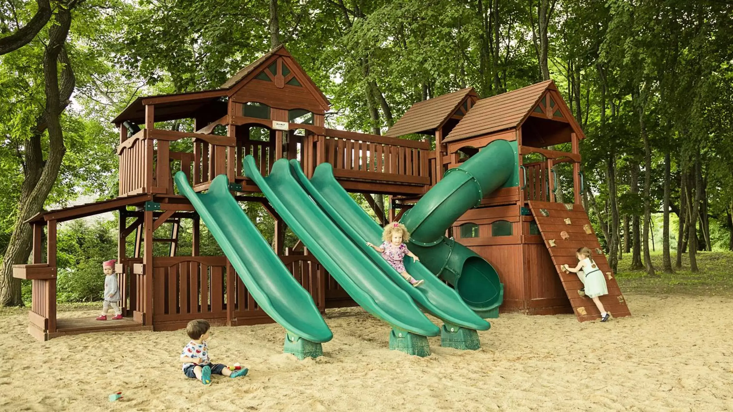 Children play ground, Children's Play Area in Hotel Aubrecht Country Spa Resort