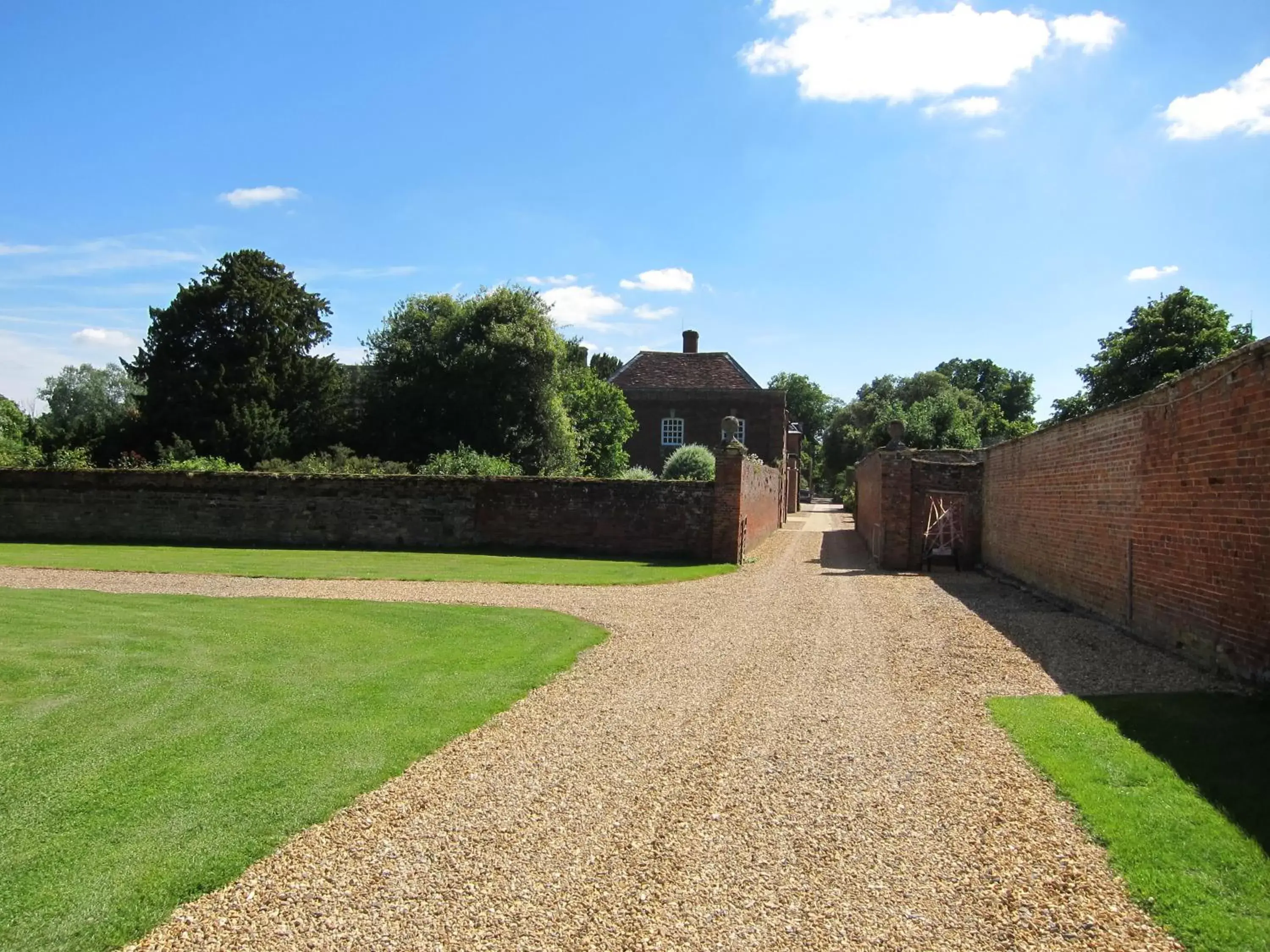 View (from property/room), Garden in Chicheley Hall