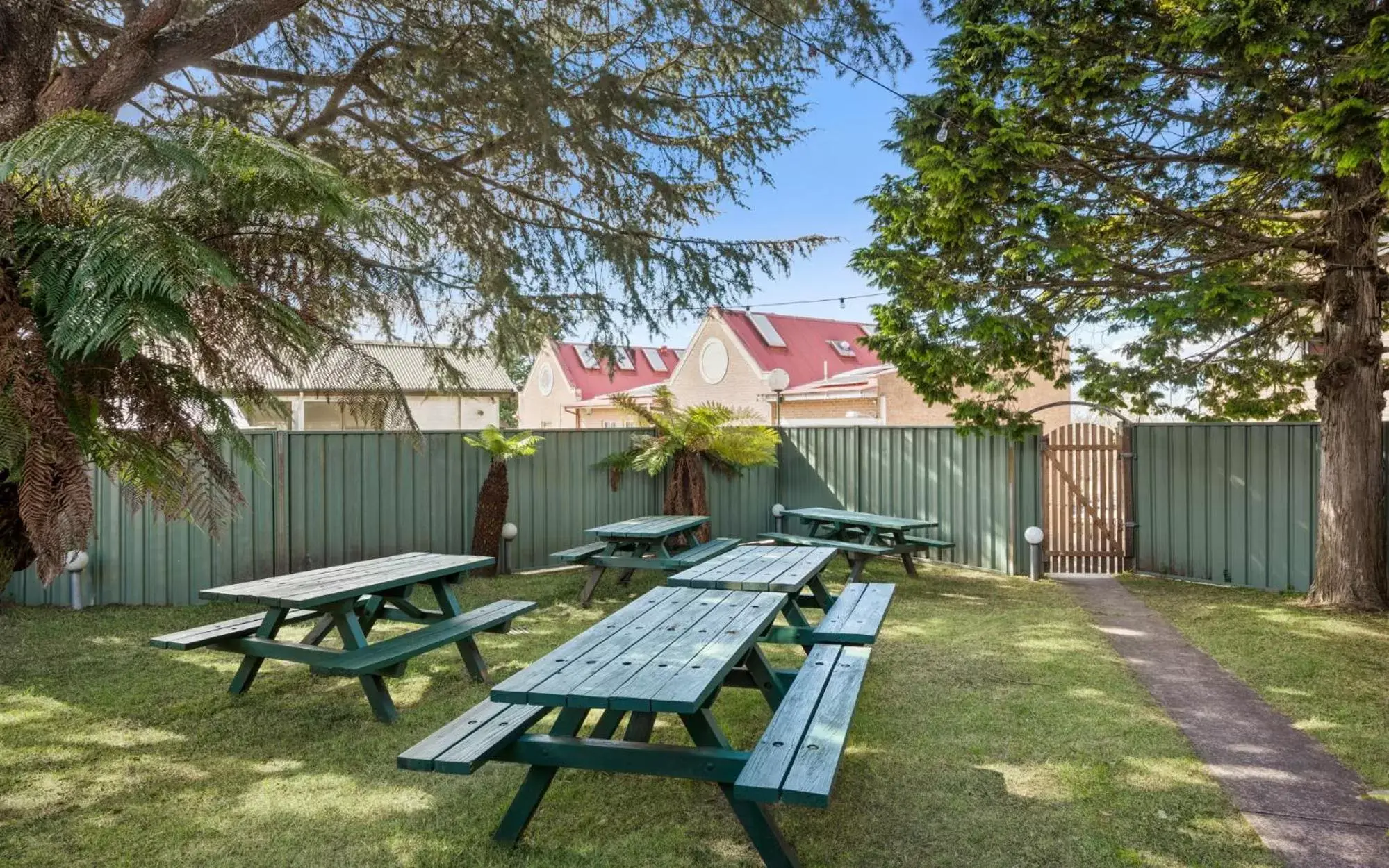 Patio in Katoomba Town Centre Motel