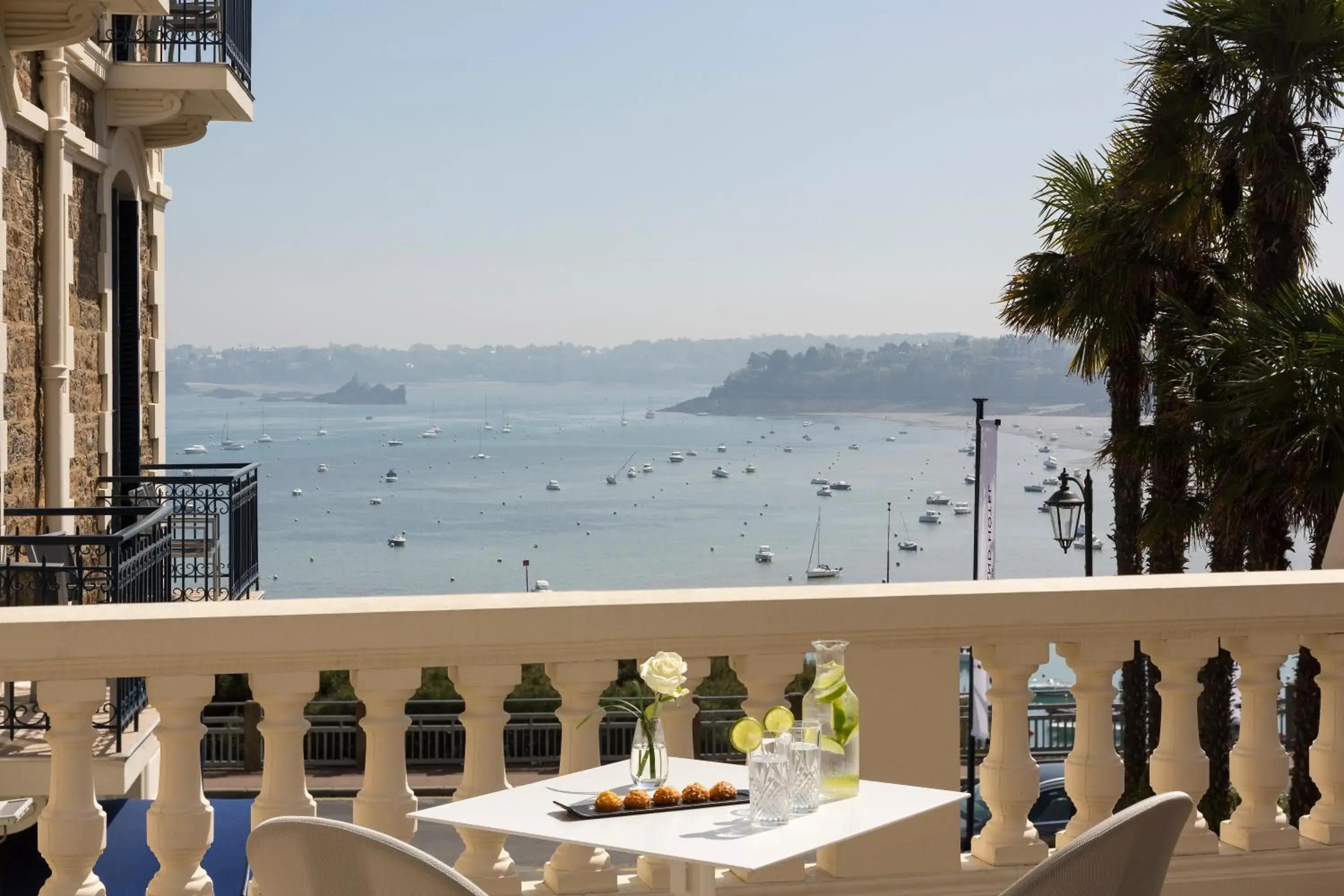 Patio, Balcony/Terrace in Hotel Barriere Le Grand Hotel Dinard